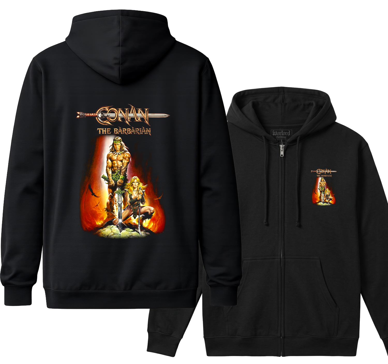 Conan The Barbarian - Zipper Hoodie