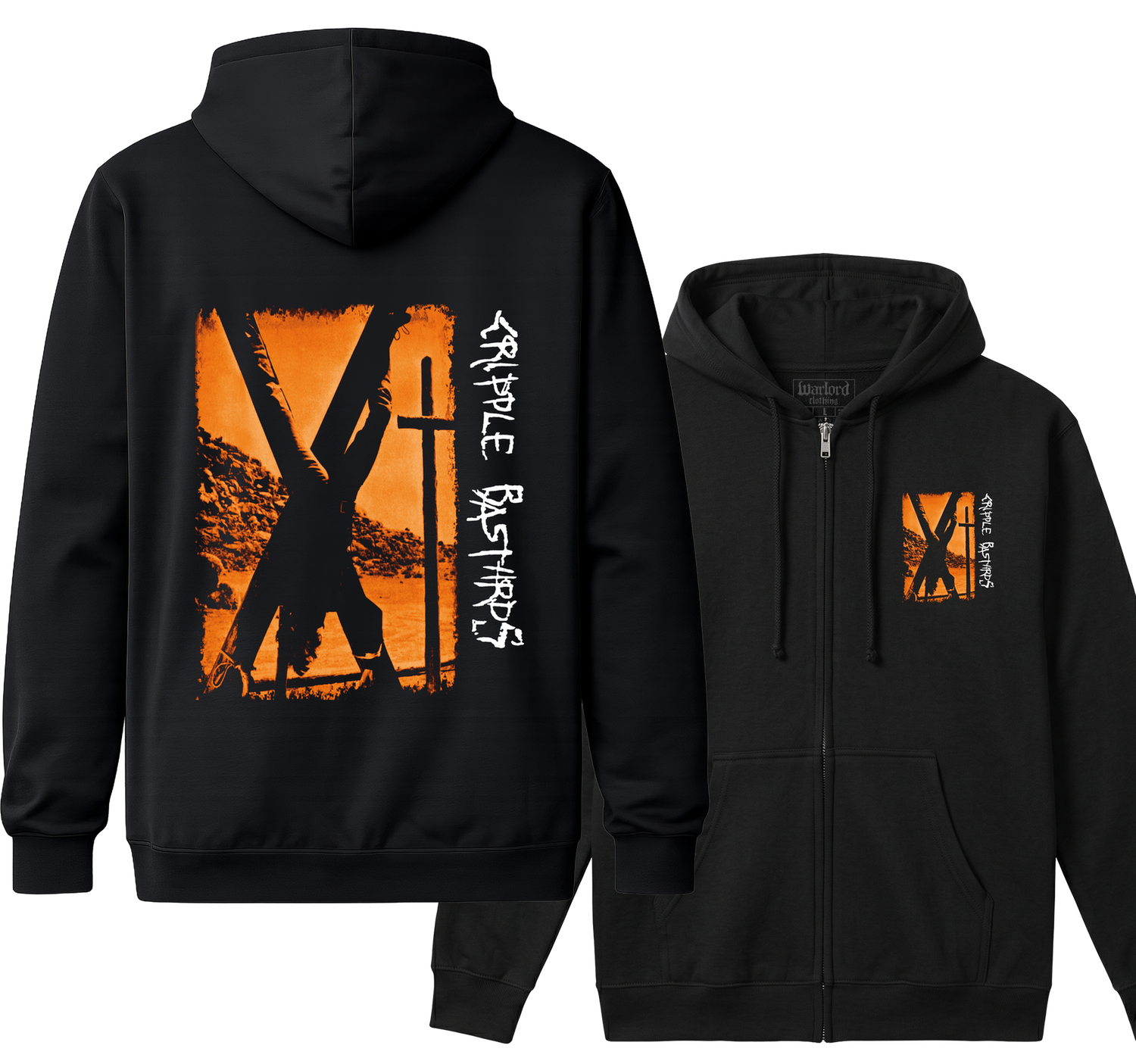 Cripple Bastards - Zipper Hoodie