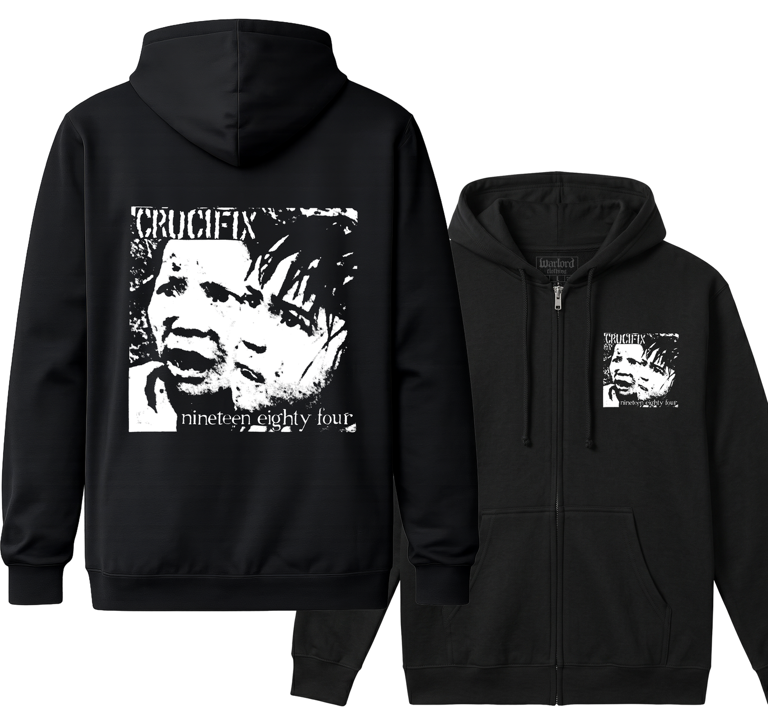 Crucifix - Zipper Hoodie