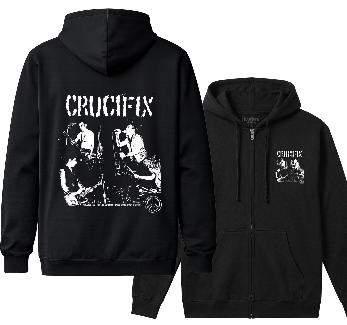 Crucifix - Zipper Hoodie
