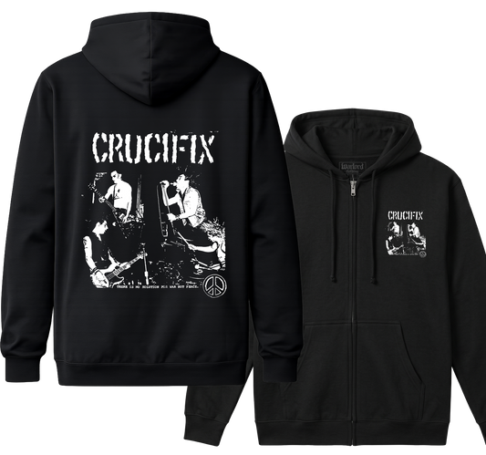 Crucifix - Zipper Hoodie