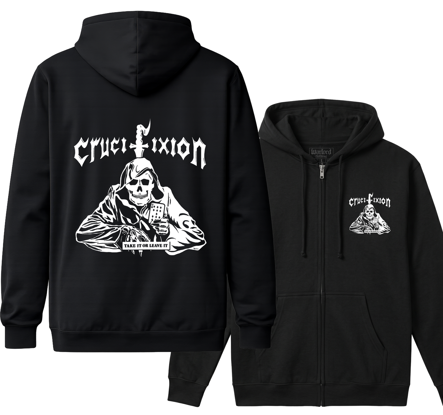 Crucifixion - Zipper Hoodie