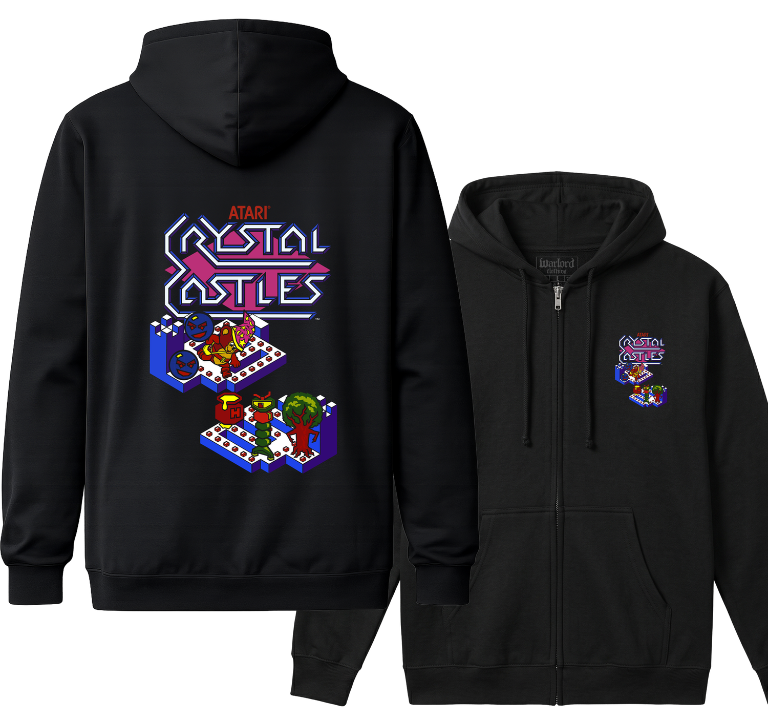 Crystal Castles - Zipper Hoodie