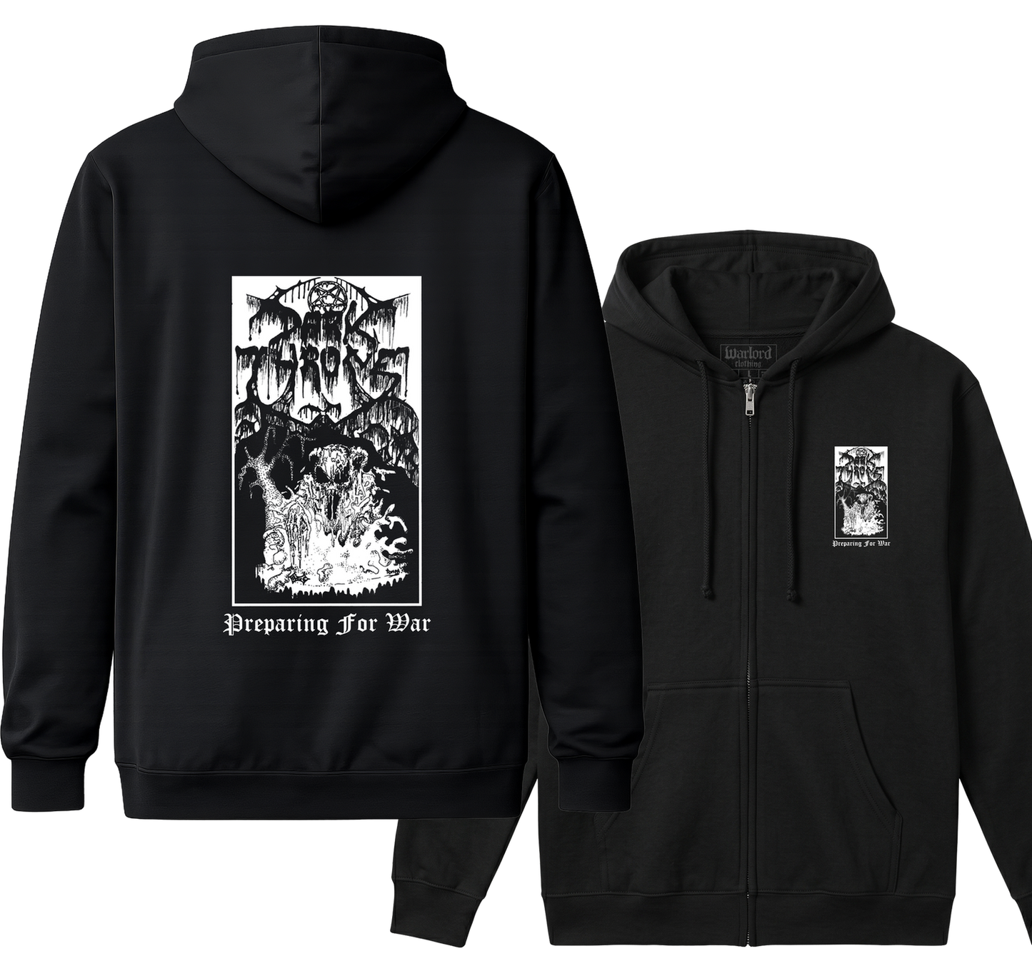 Dark Throne - Zipper Hoodie
