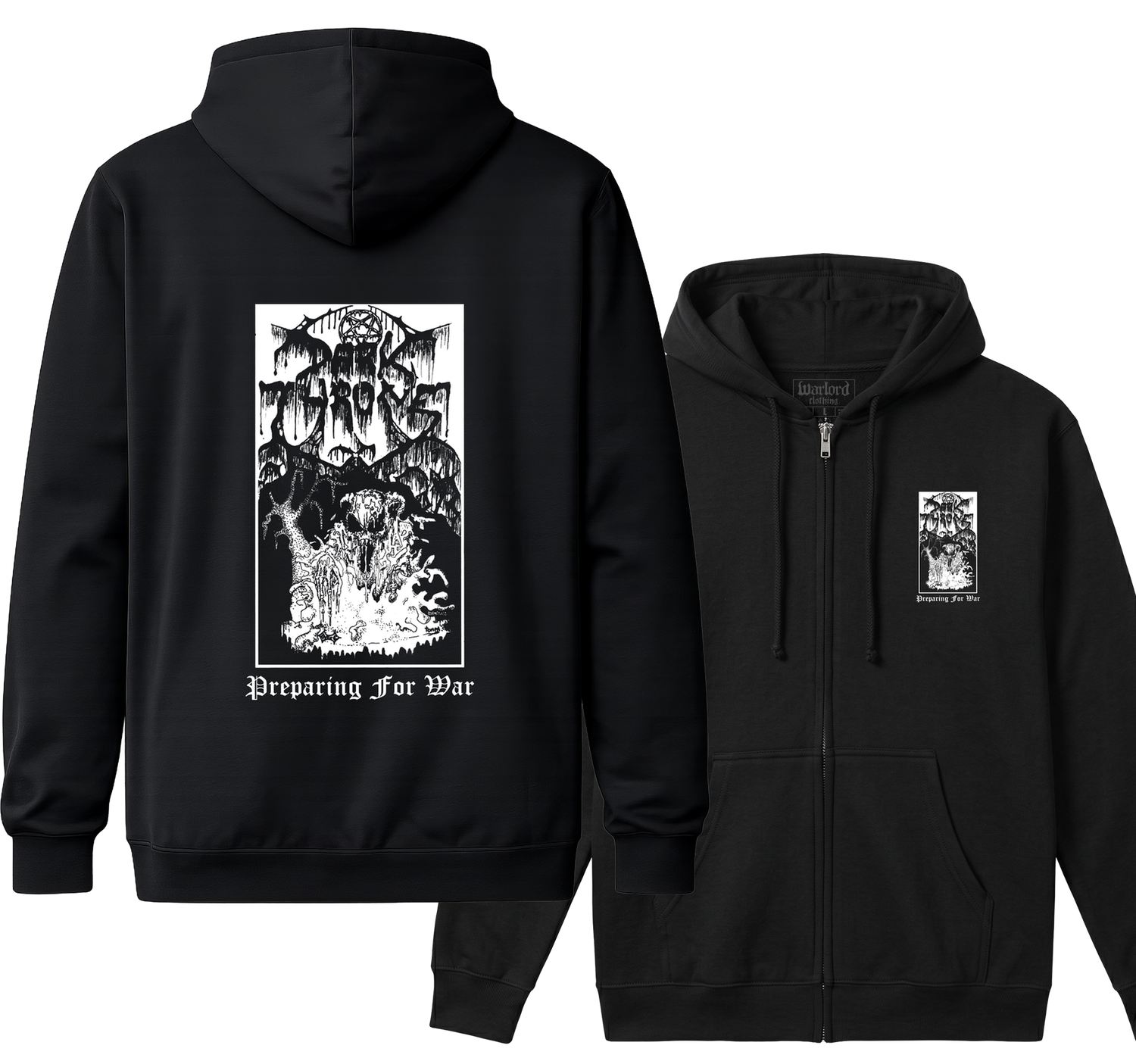 Dark Throne - Zipper Hoodie