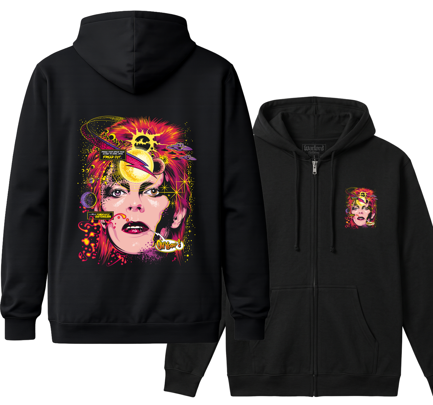 David Bowie - Zipper Hoodie
