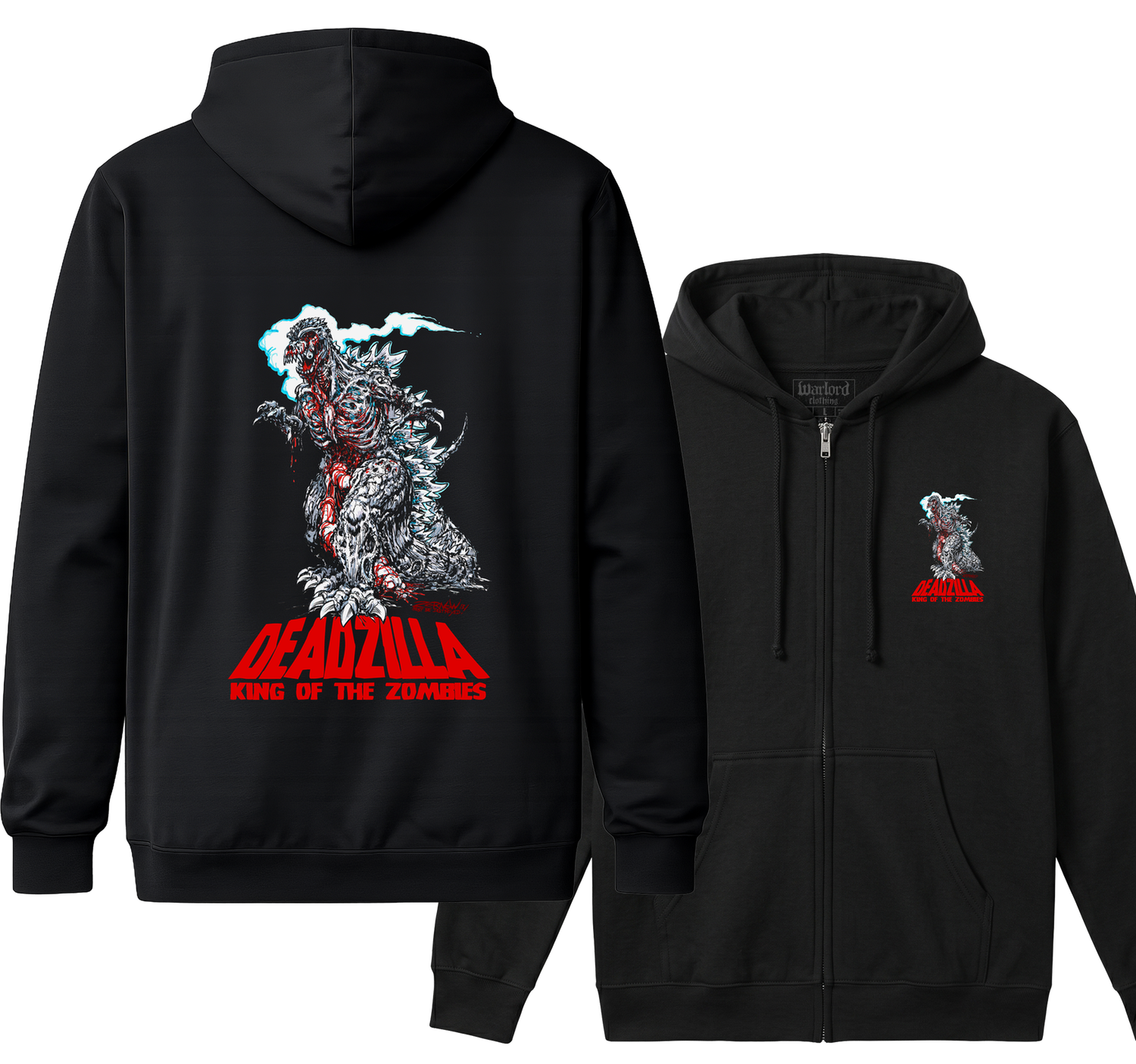 Deadzilla - Zipper Hoodie