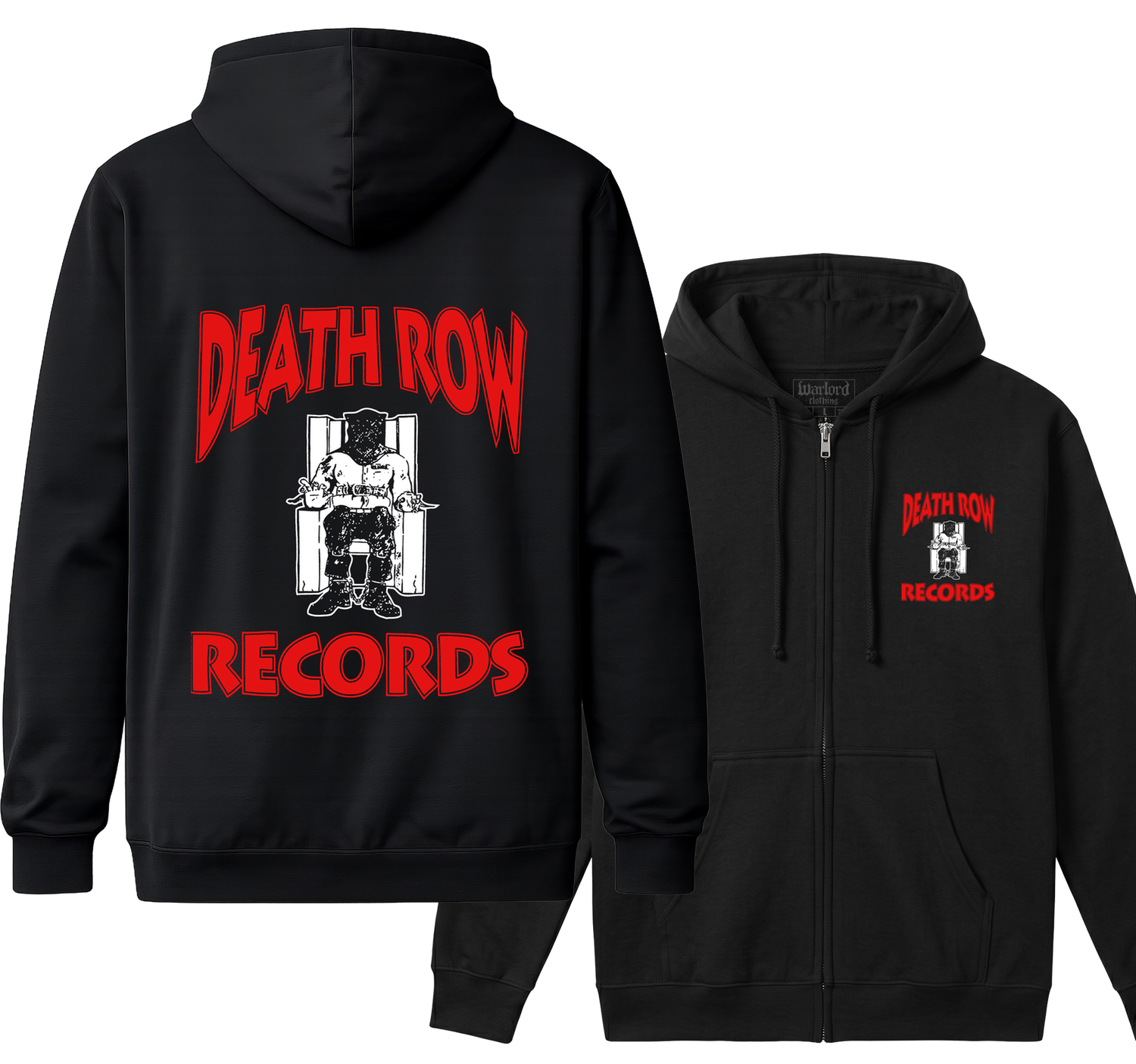 Death Row Records - Zipper Hoodie