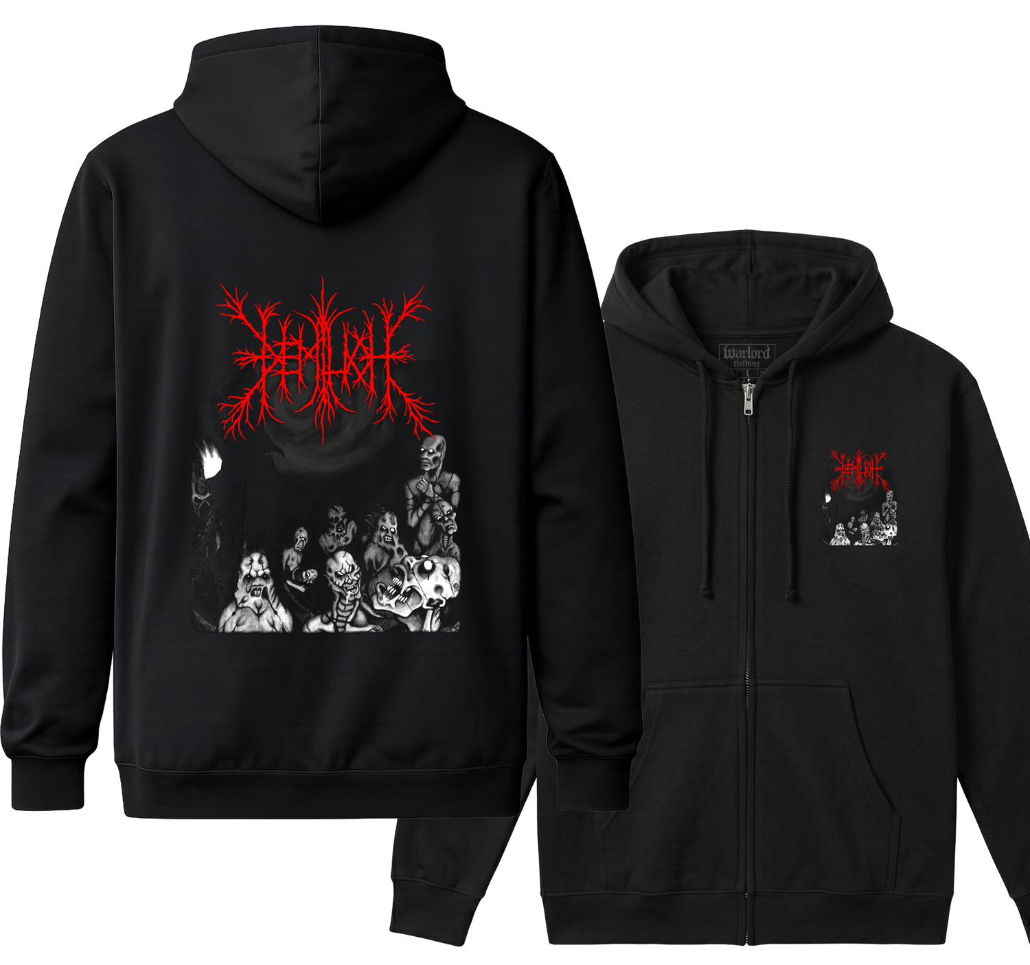 Demilich - Zipper Hoodie