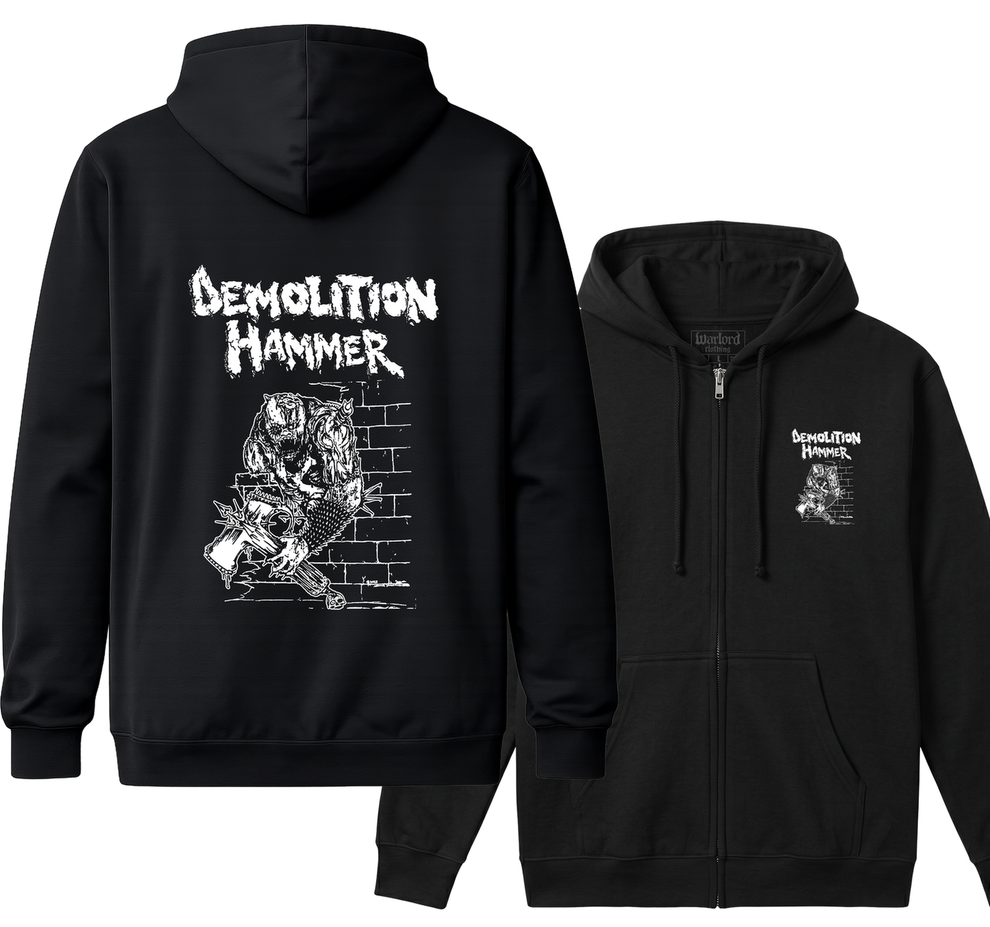 Demolition Hammer - Zipper Hoodie