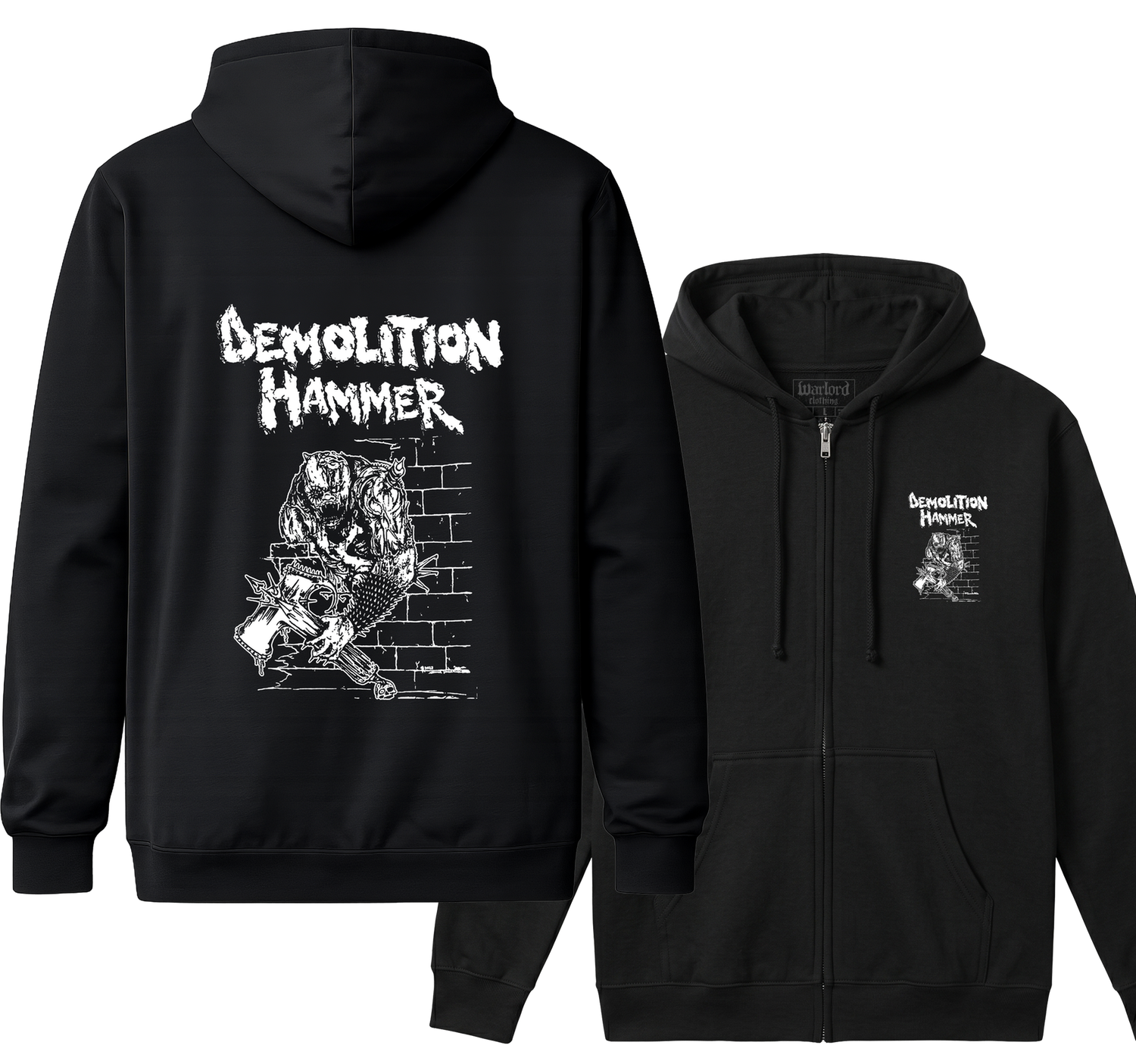 Demolition Hammer - Zipper Hoodie