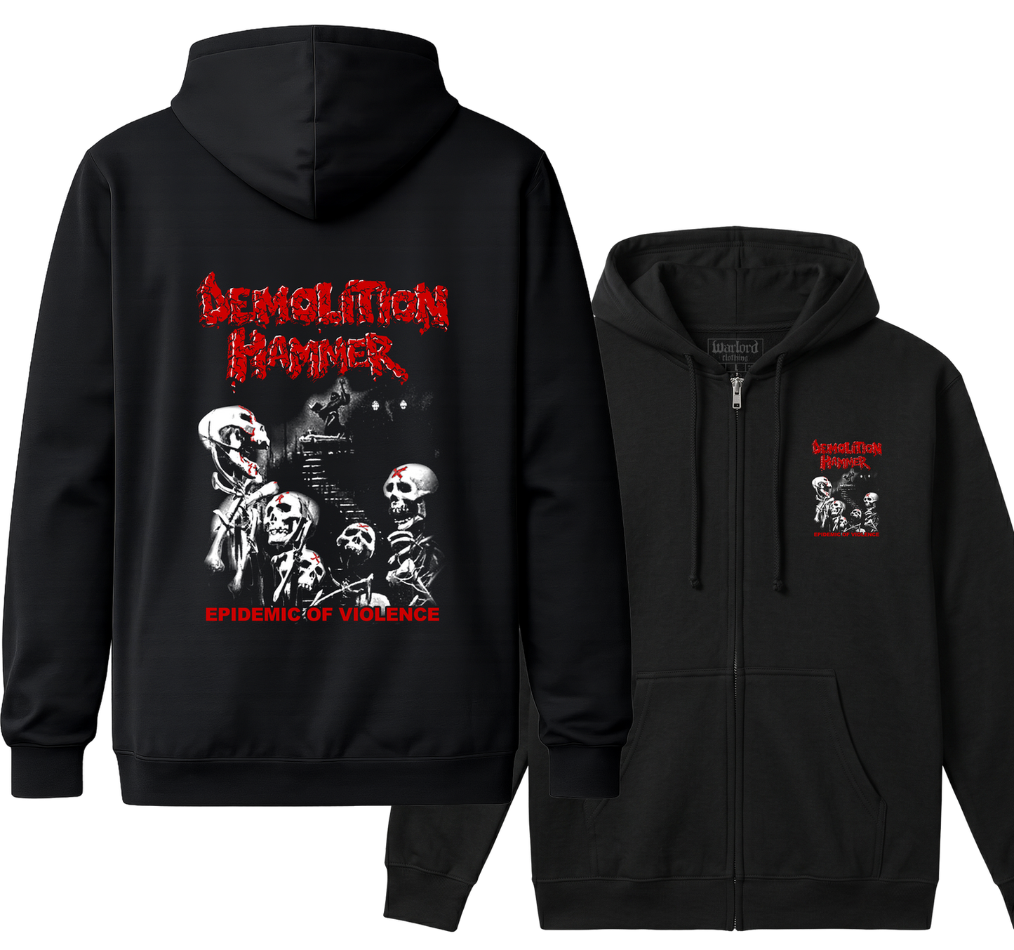 Demolition Hammer - Zipper Hoodie