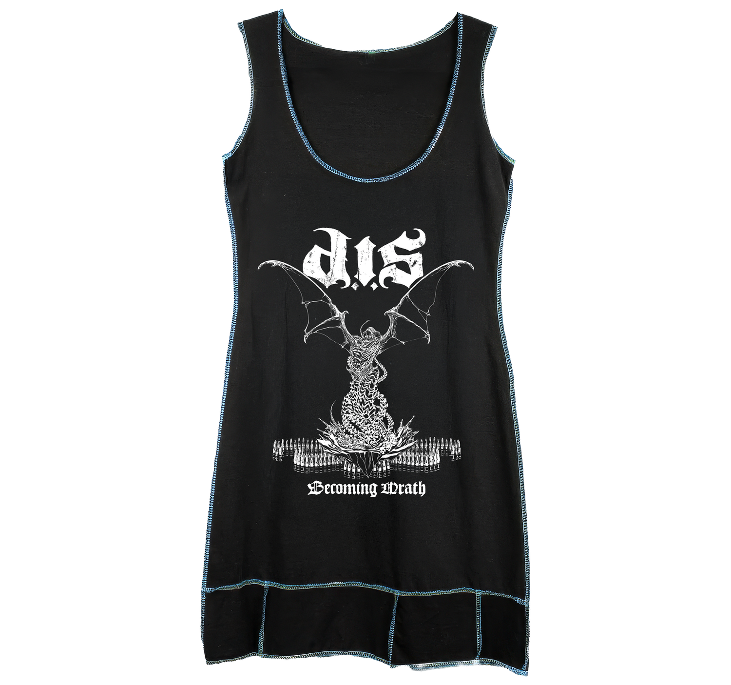 Destroyed In Seconds (D.I.S.) - T-Shirt Dress