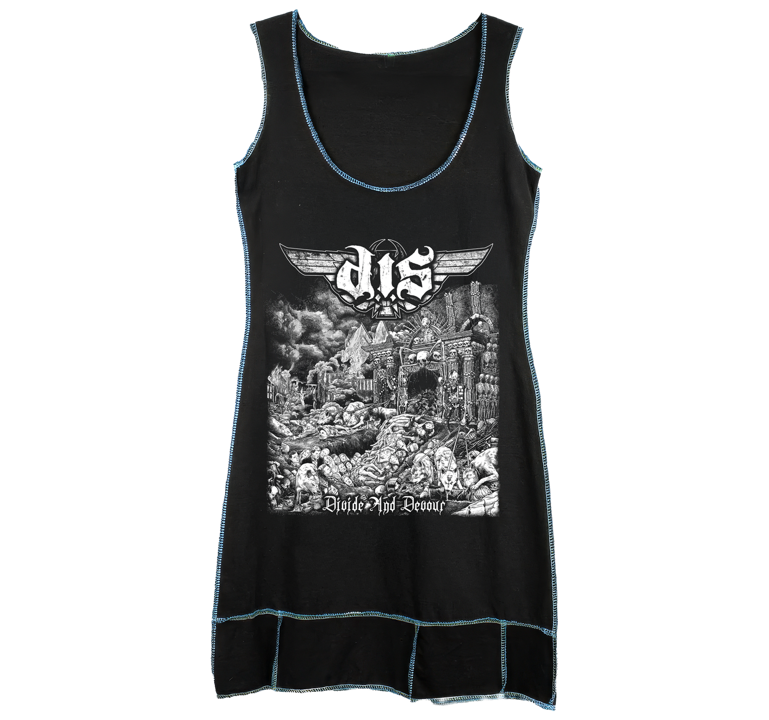 Destroyed In Seconds (D.I.S.) - T-Shirt Dress