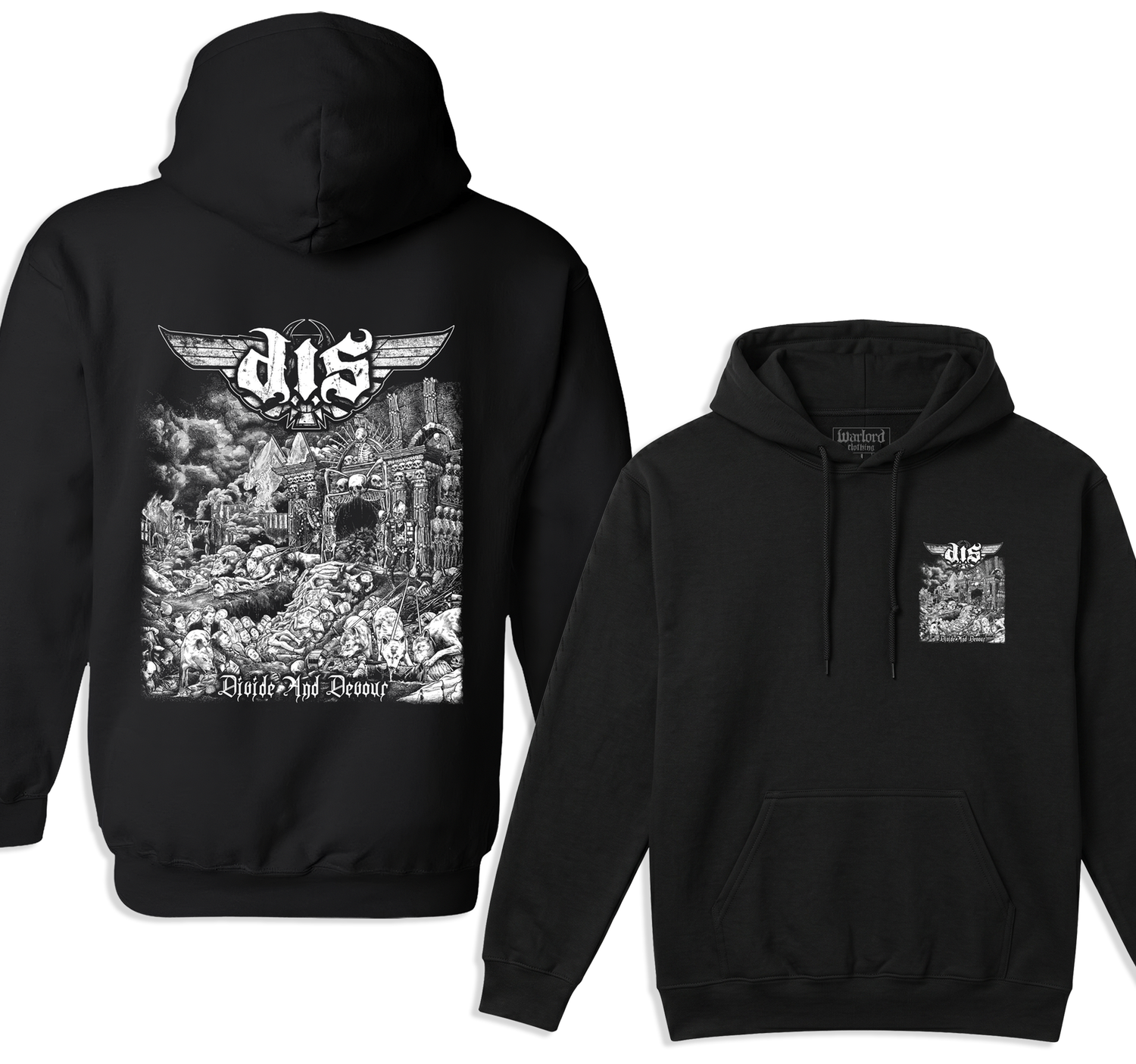 Destroyed In Seconds (D.I.S.) - Pullover Hoodie