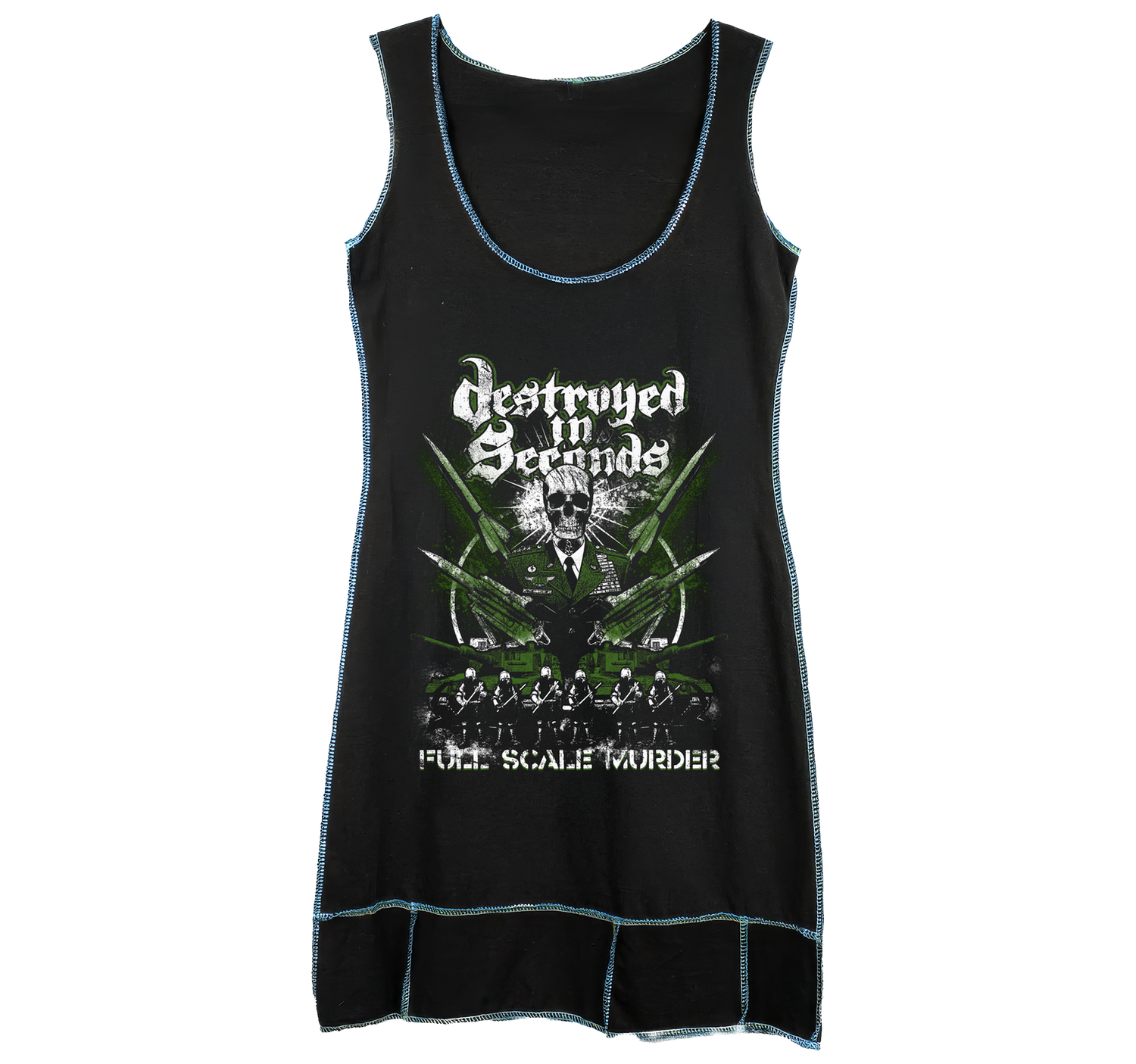 Destroyed In Seconds (D.I.S.) - T-Shirt Dress