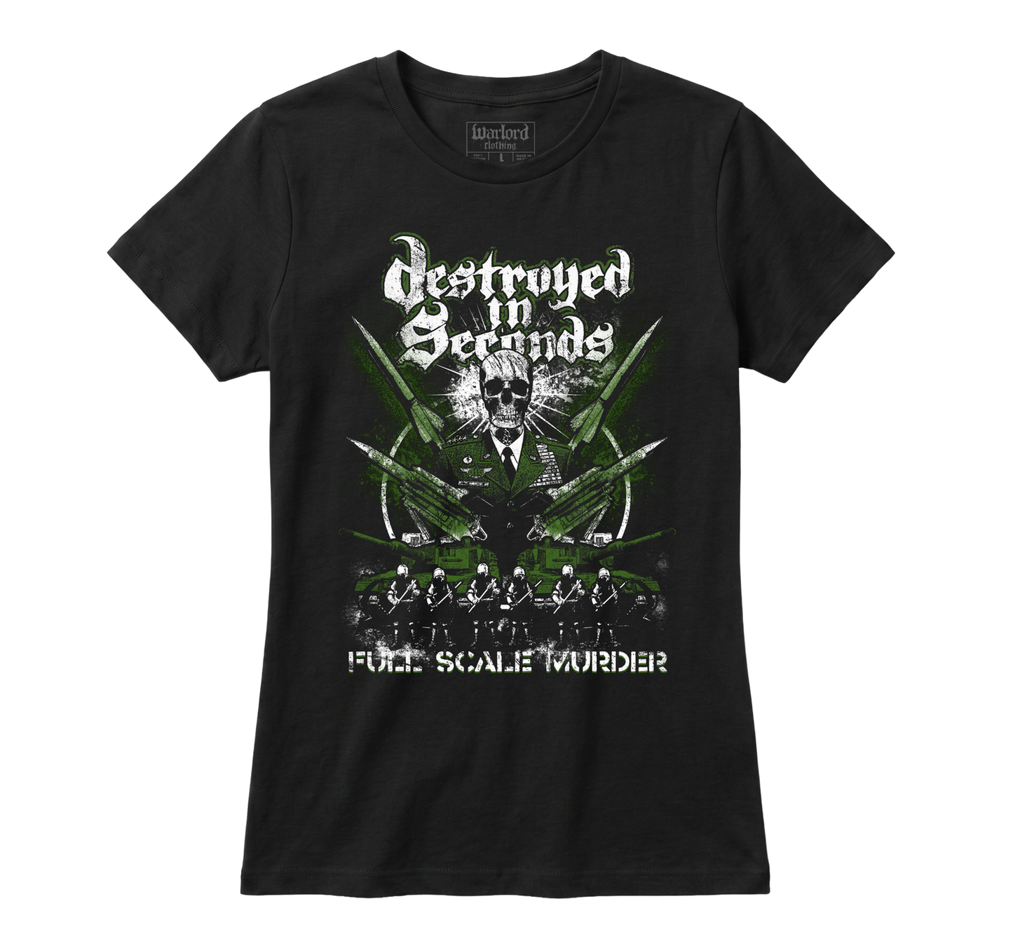 Destroyed In Seconds (D.I.S.) - Girlie Tee