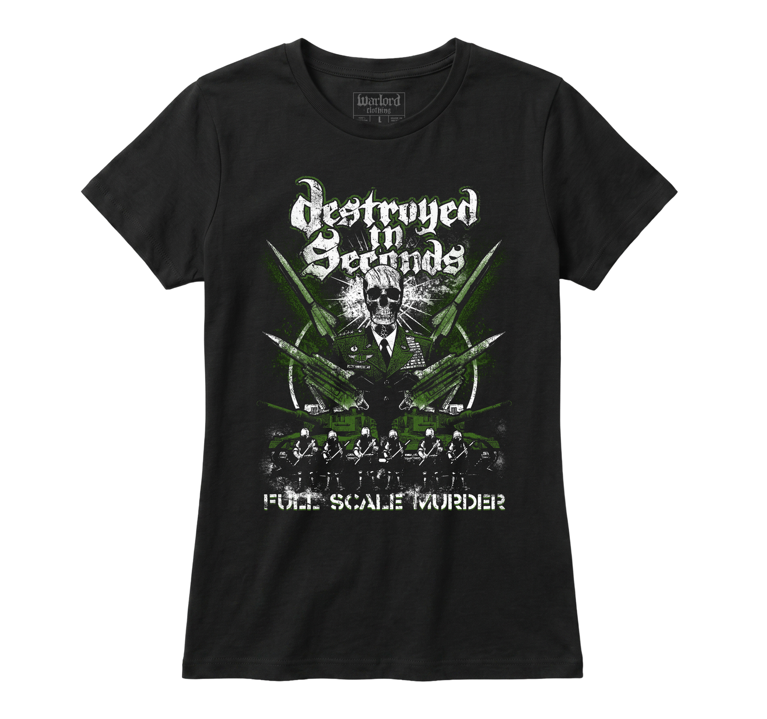 Destroyed In Seconds (D.I.S.) - Girlie Tee