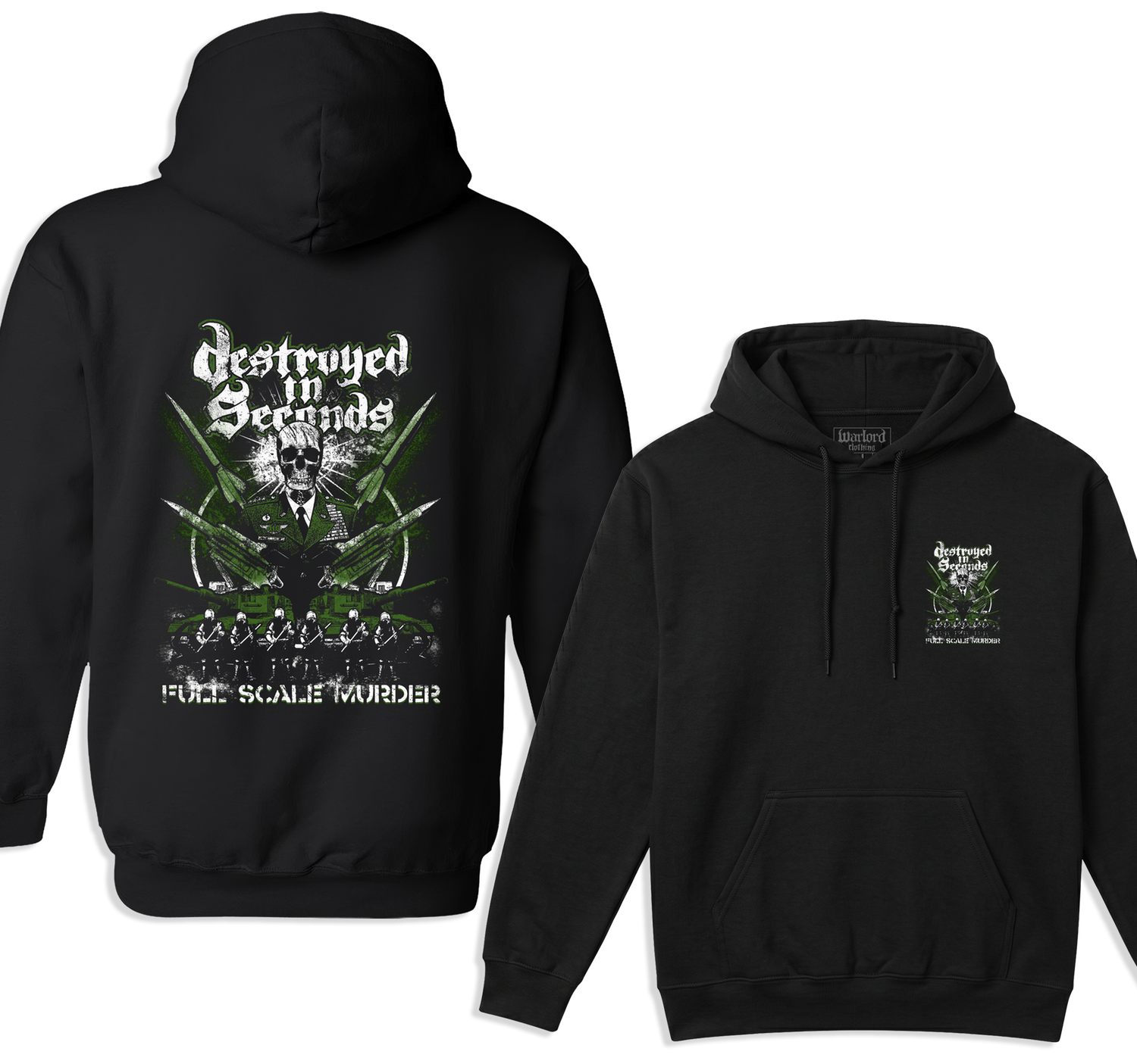 Destroyed In Seconds (D.I.S.) - Pullover Hoodie
