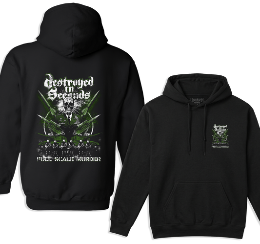 Destroyed In Seconds (D.I.S.) - Pullover Hoodie