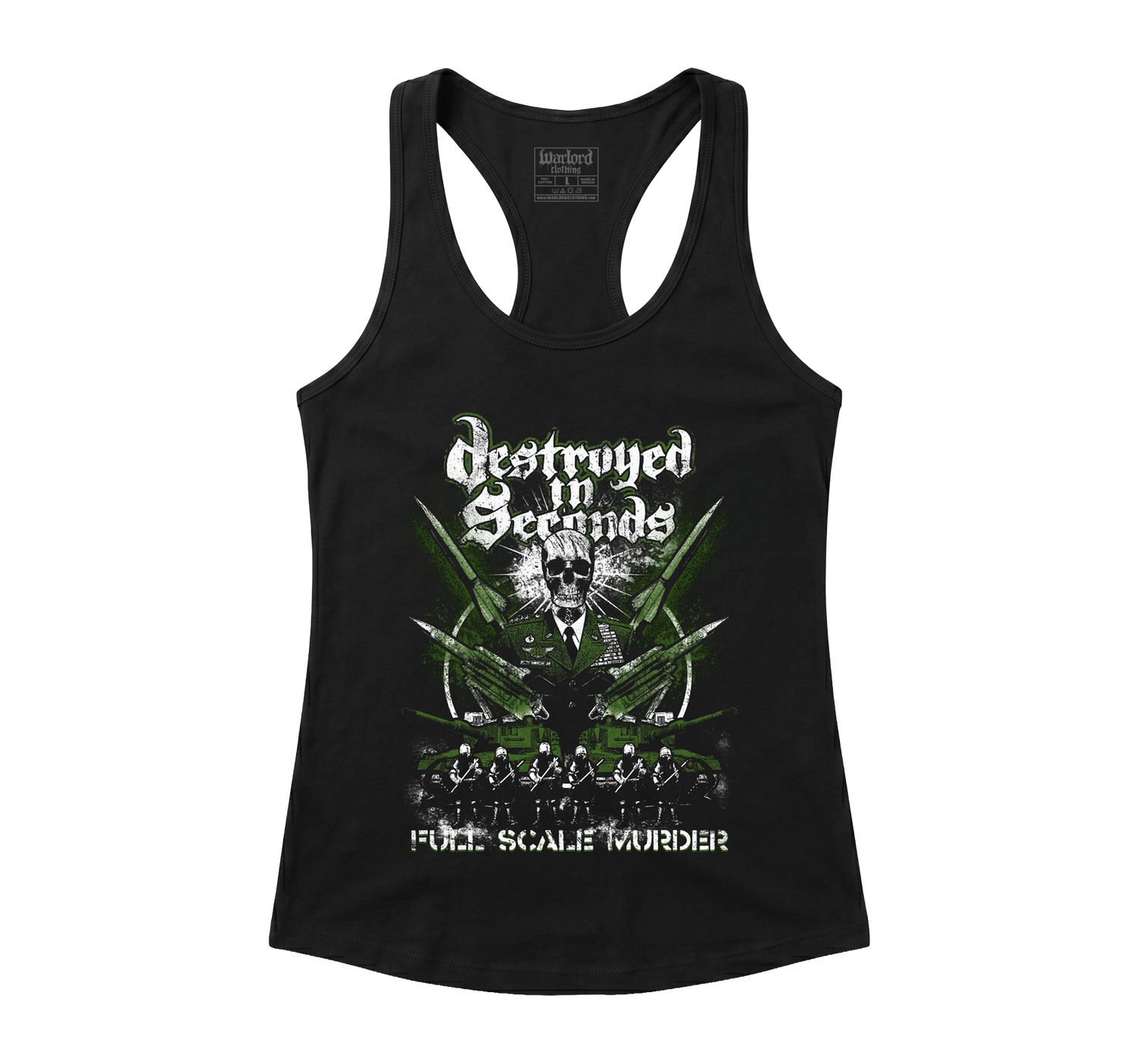 Destroyed In Seconds (D.I.S.) - Racerback Tank