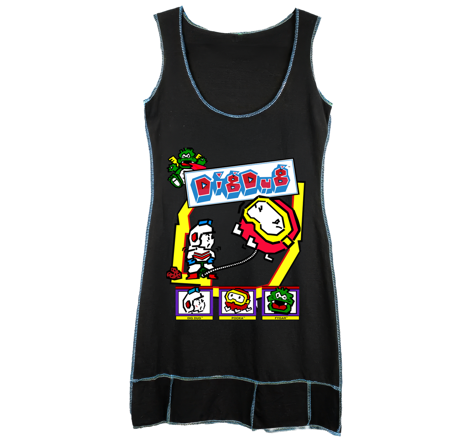 Dig Dug - T-Shirt Dress