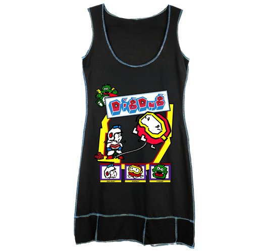 Dig Dug - T-Shirt Dress
