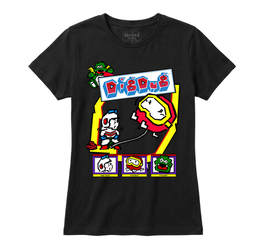 Dig Dug - Girlie Tee