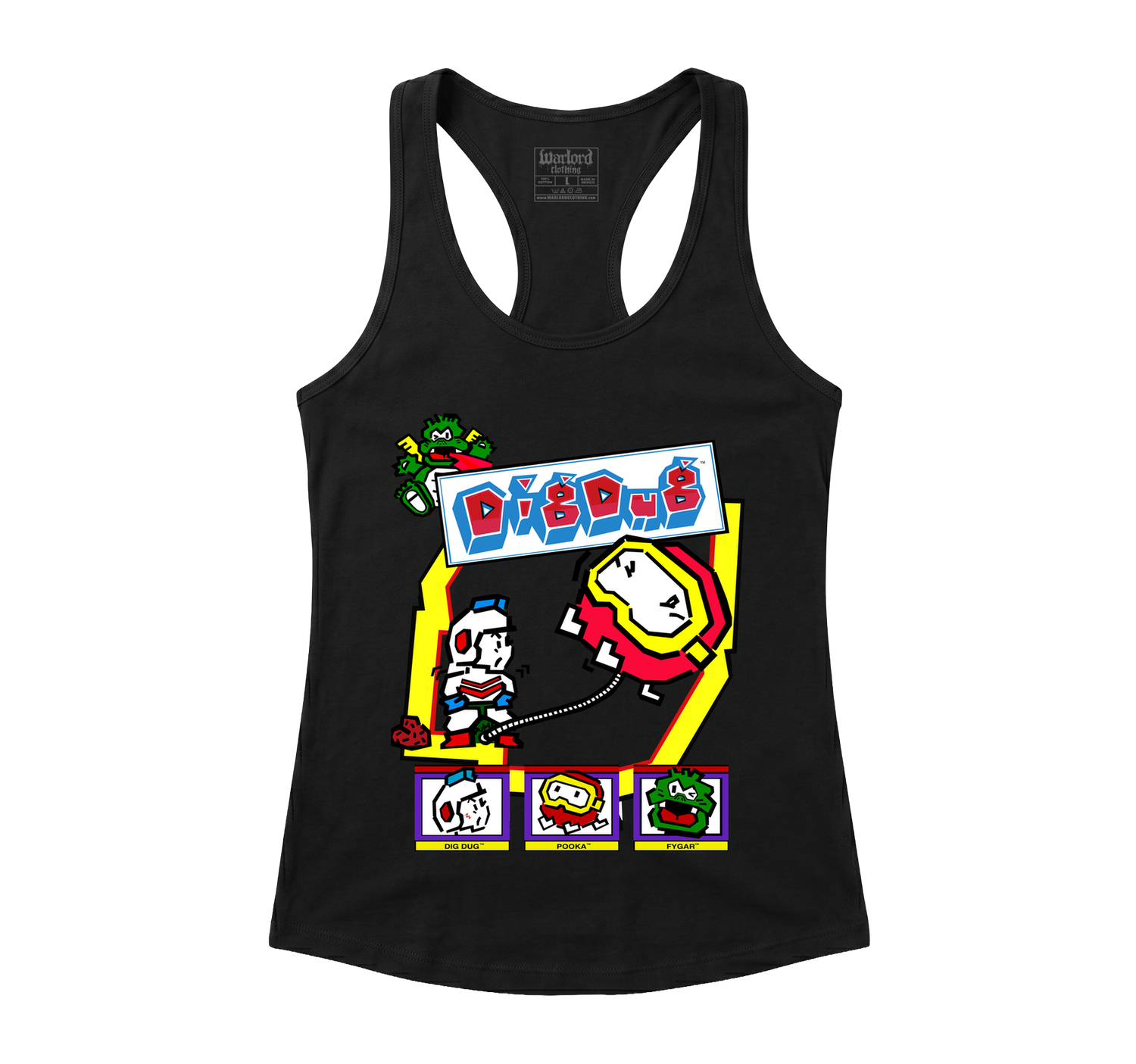 Dig Dug - Racerback Tank