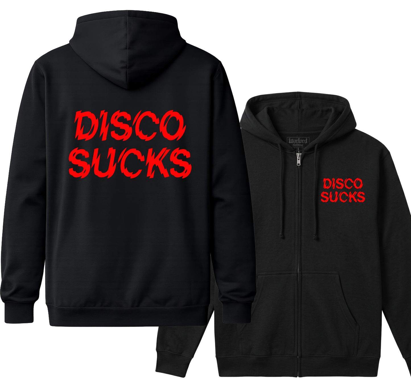 Disco Sucks - Zipper Hoodie