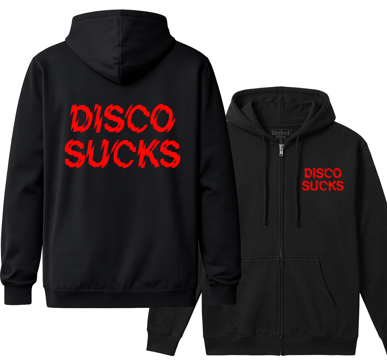Disco Sucks - Zipper Hoodie