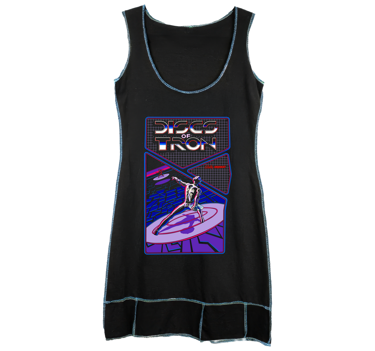 Discs of Tron - T-Shirt Dress