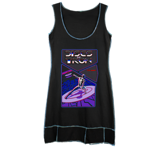 Discs of Tron - T-Shirt Dress