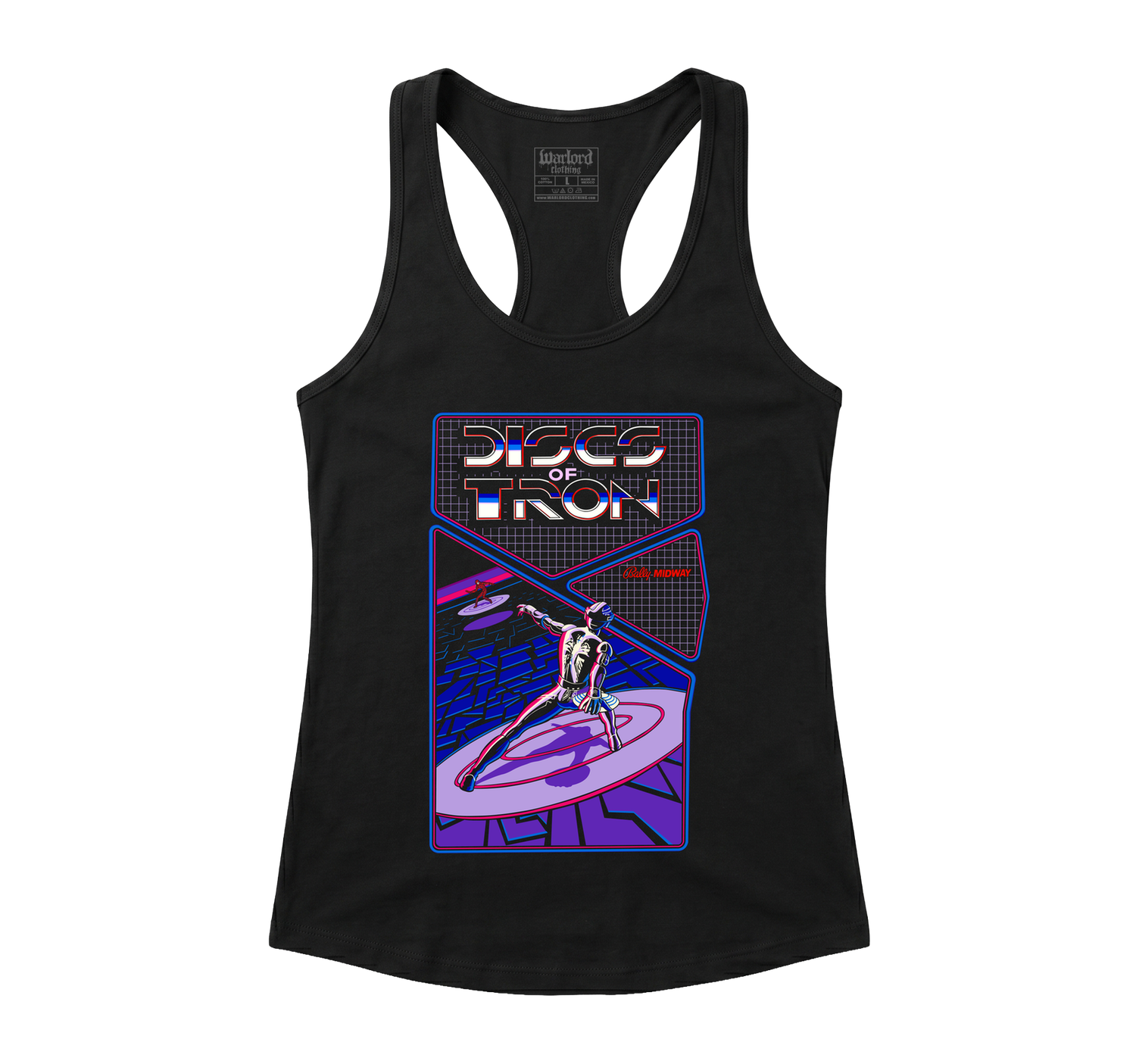 Discs of Tron - Racerback Tank