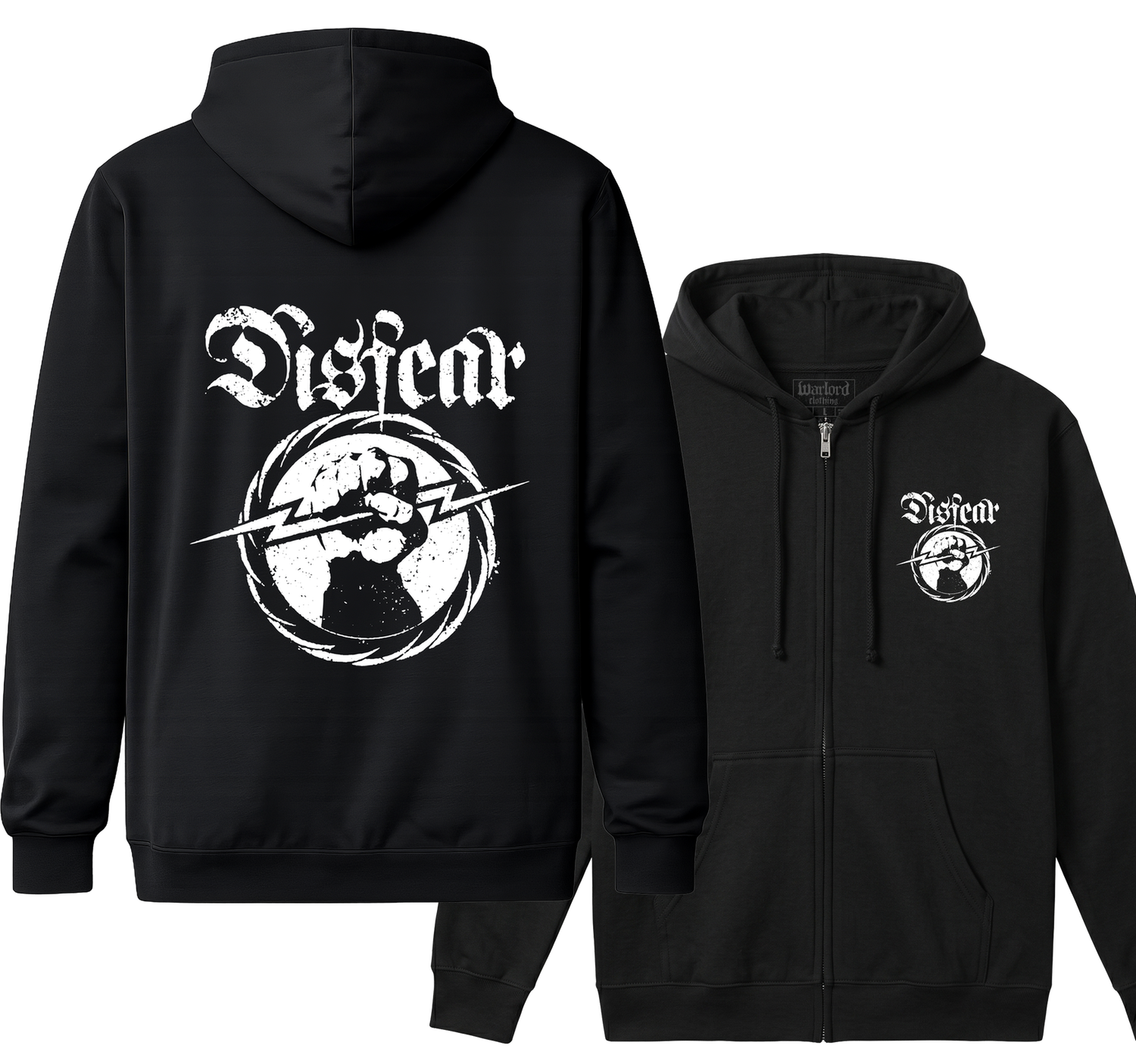 Disfear - Zipper Hoodie