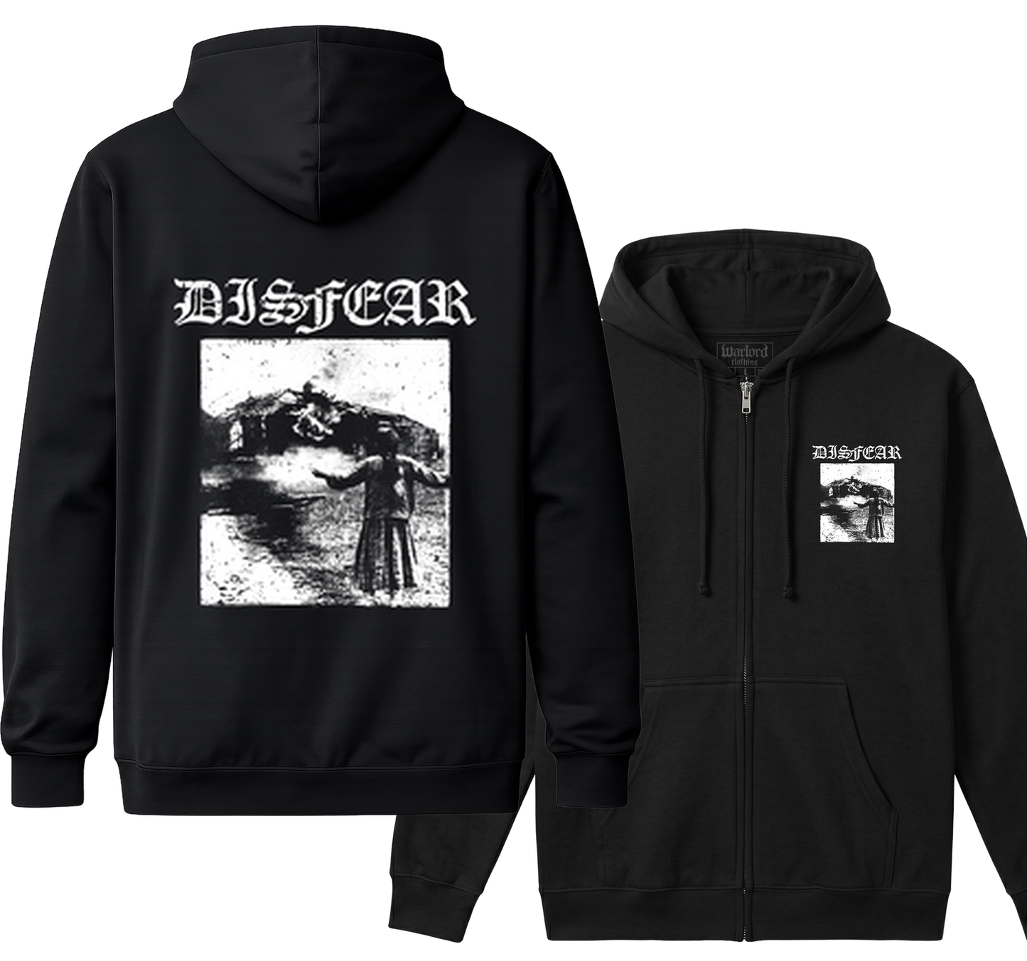Disfear - Zipper Hoodie