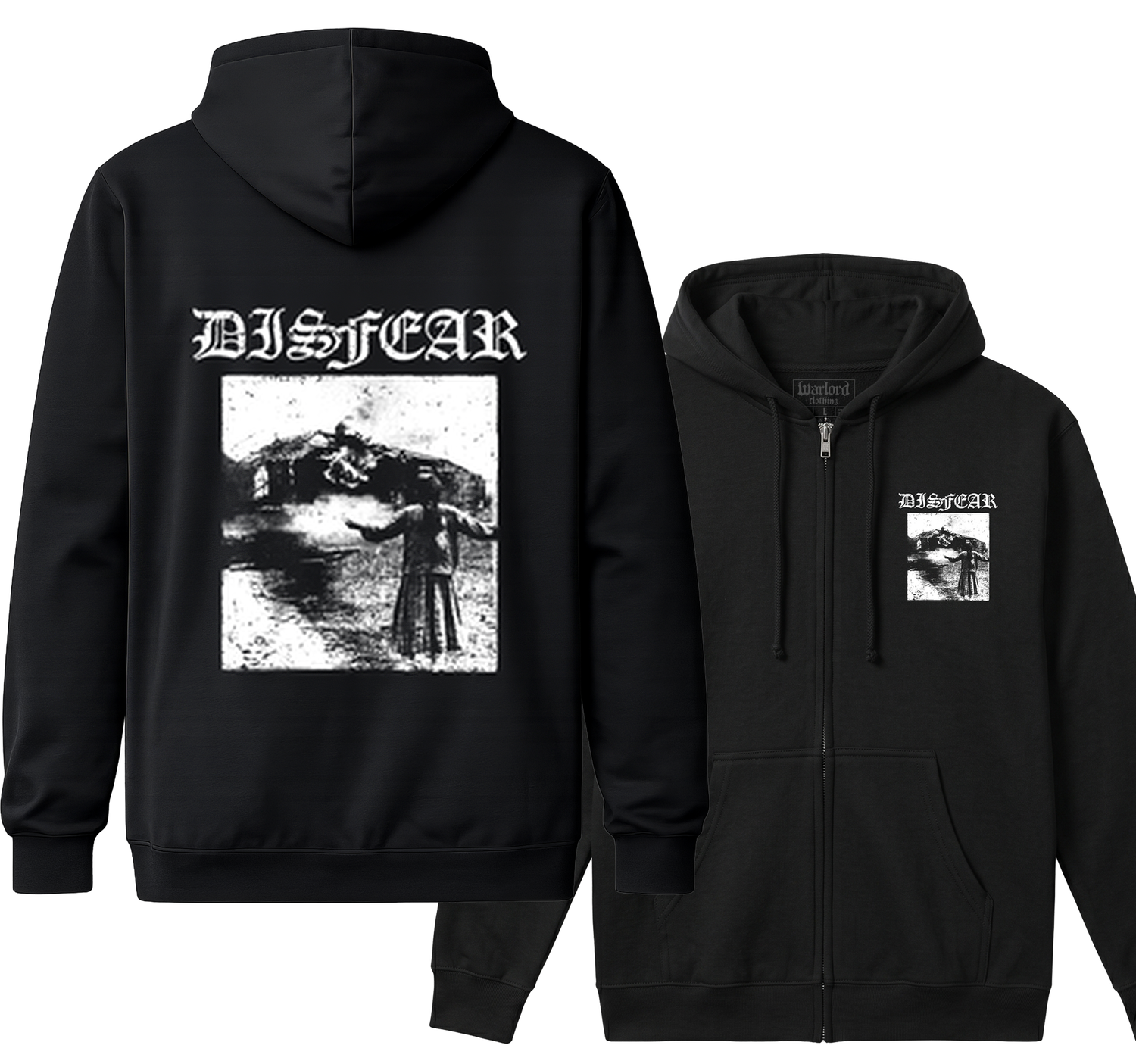 Disfear - Zipper Hoodie