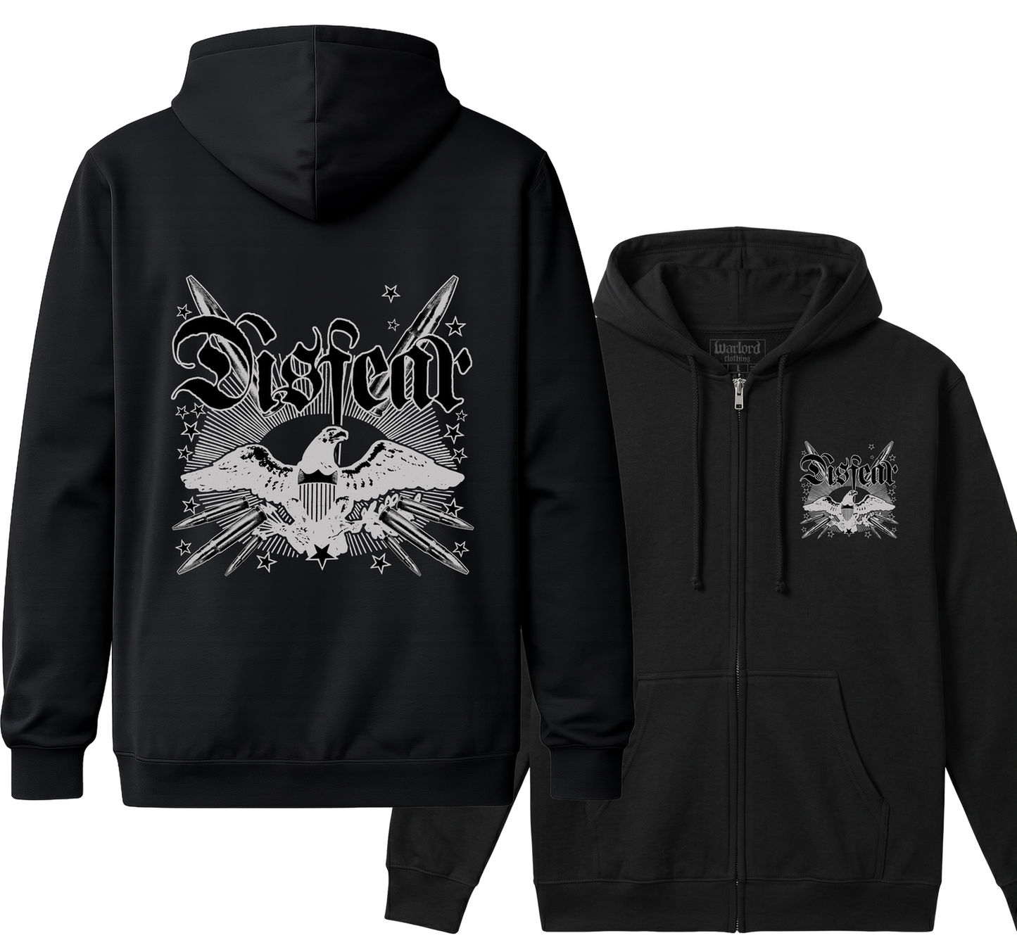 Disfear - Zipper Hoodie
