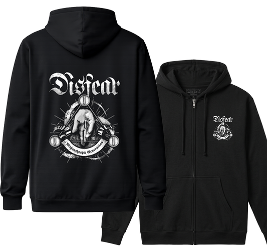 Disfear - Zipper Hoodie