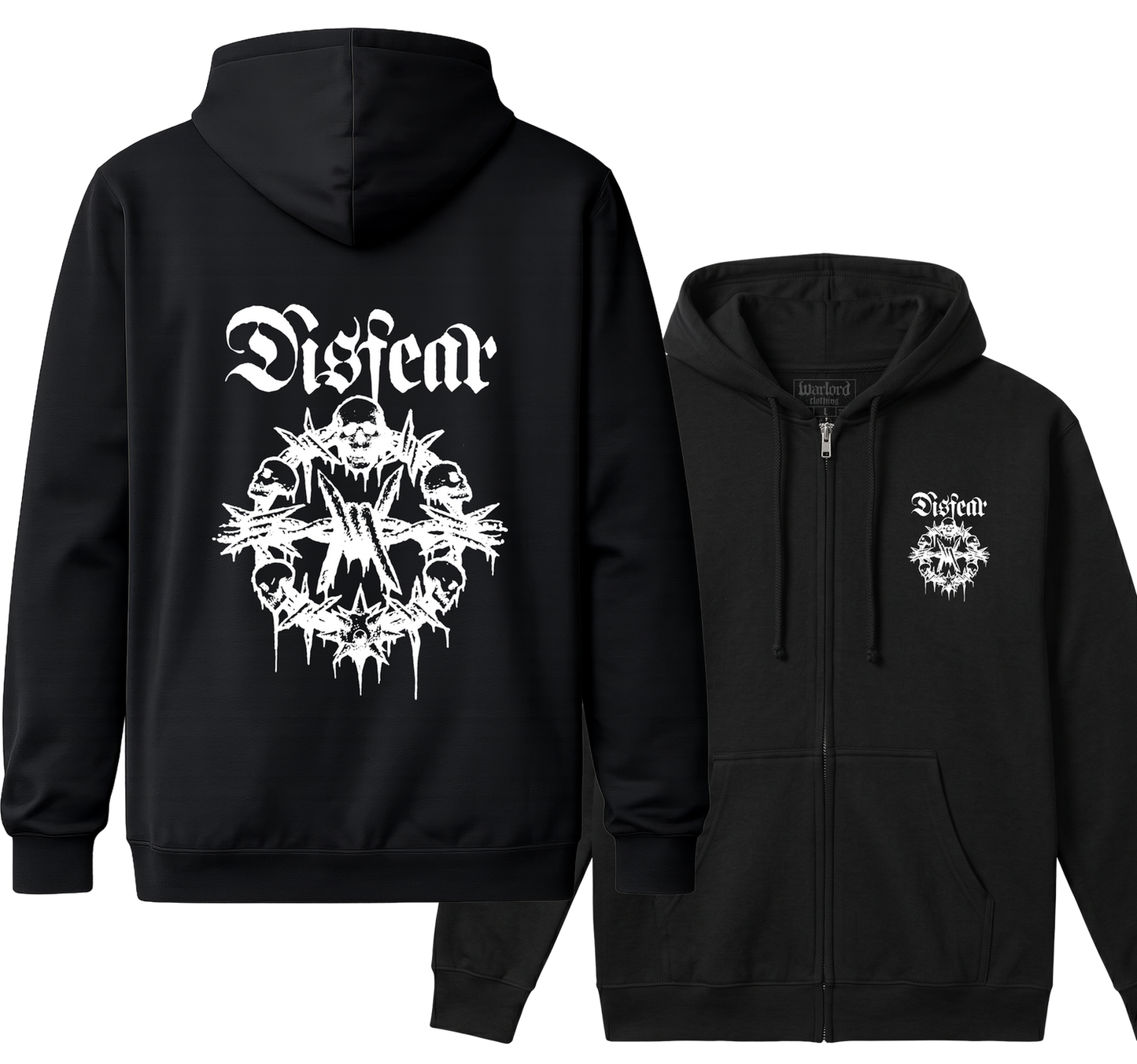 Disfear - Zipper Hoodie