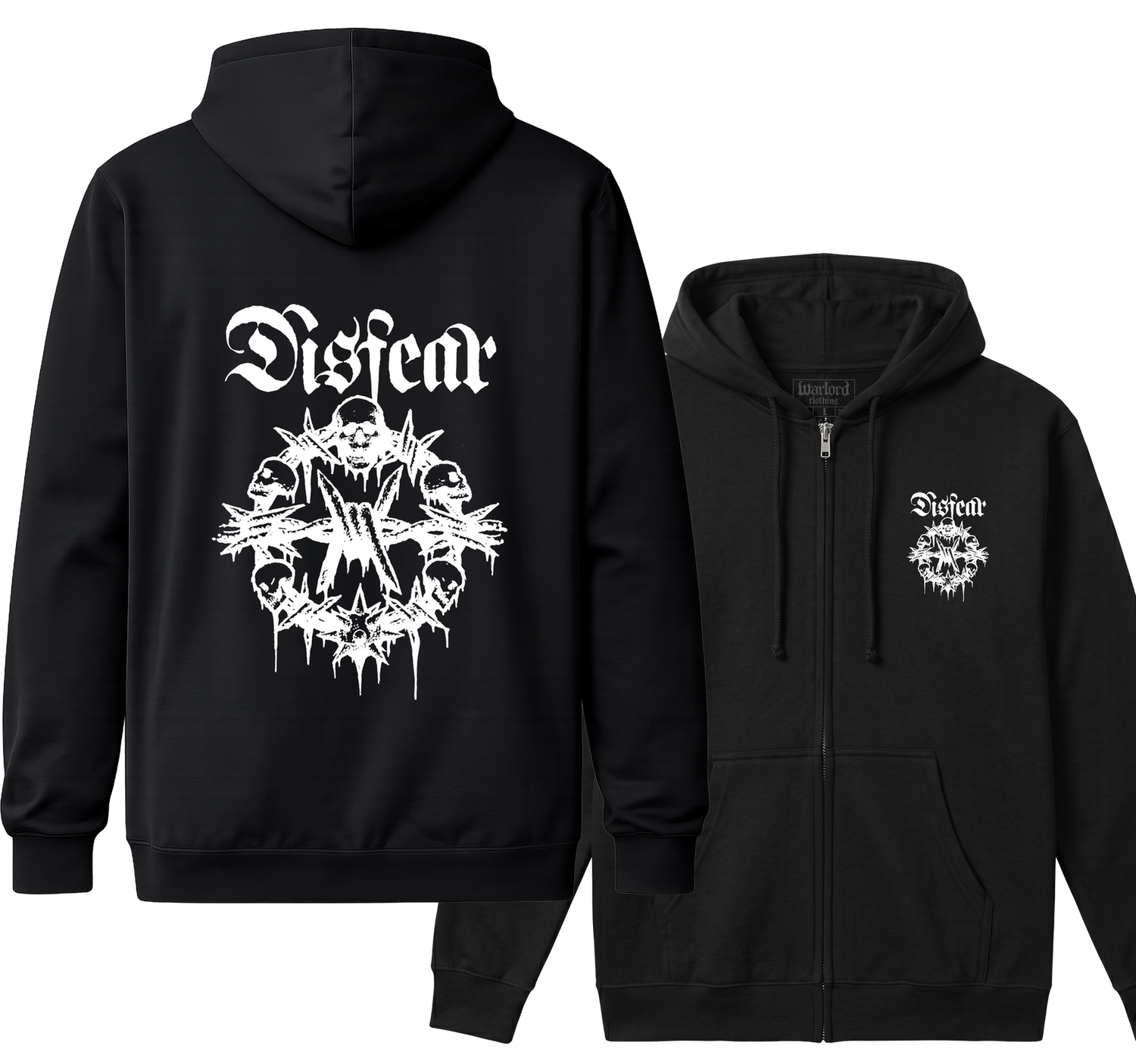 Disfear - Zipper Hoodie