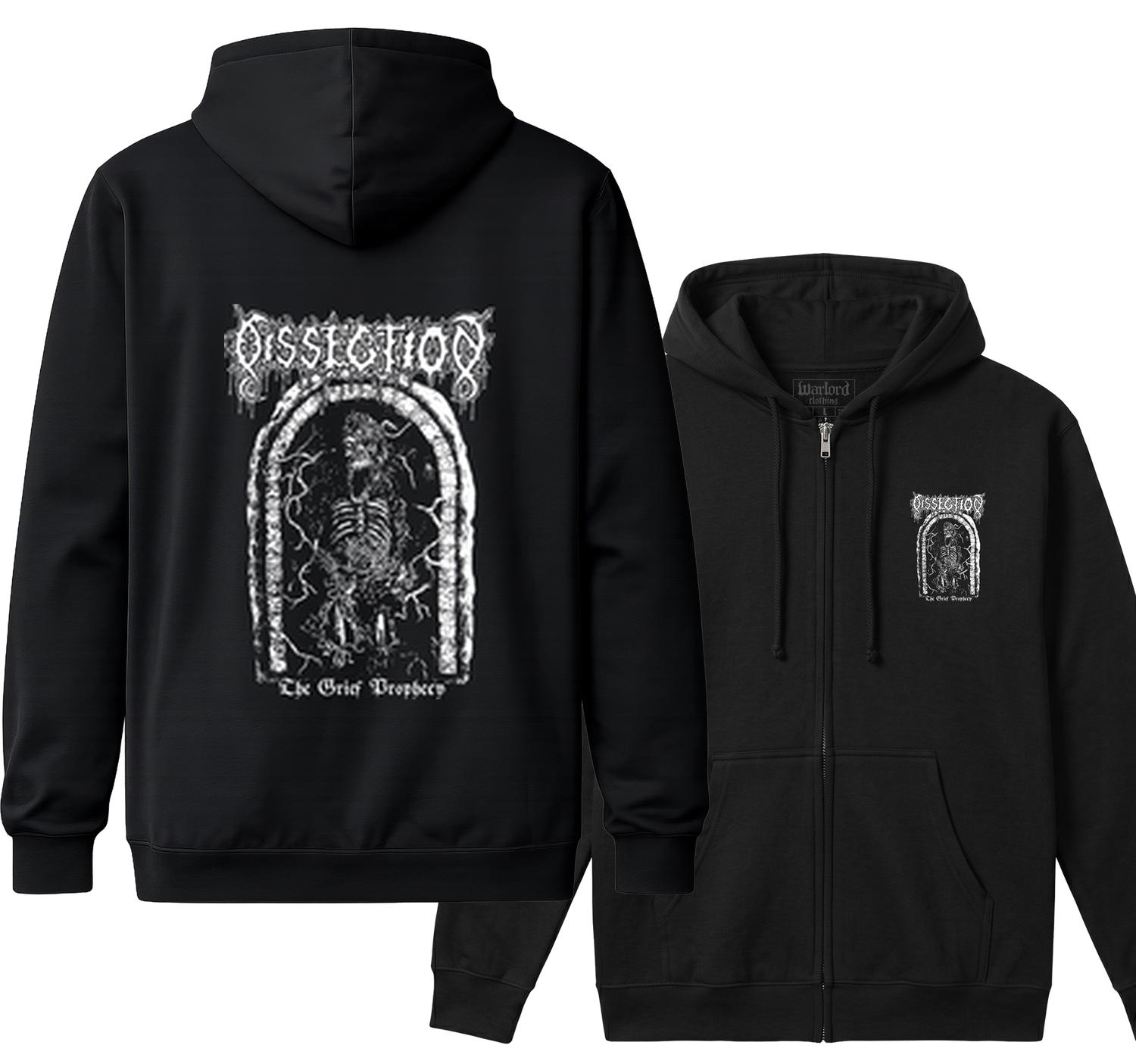 Dissection - Zipper Hoodie