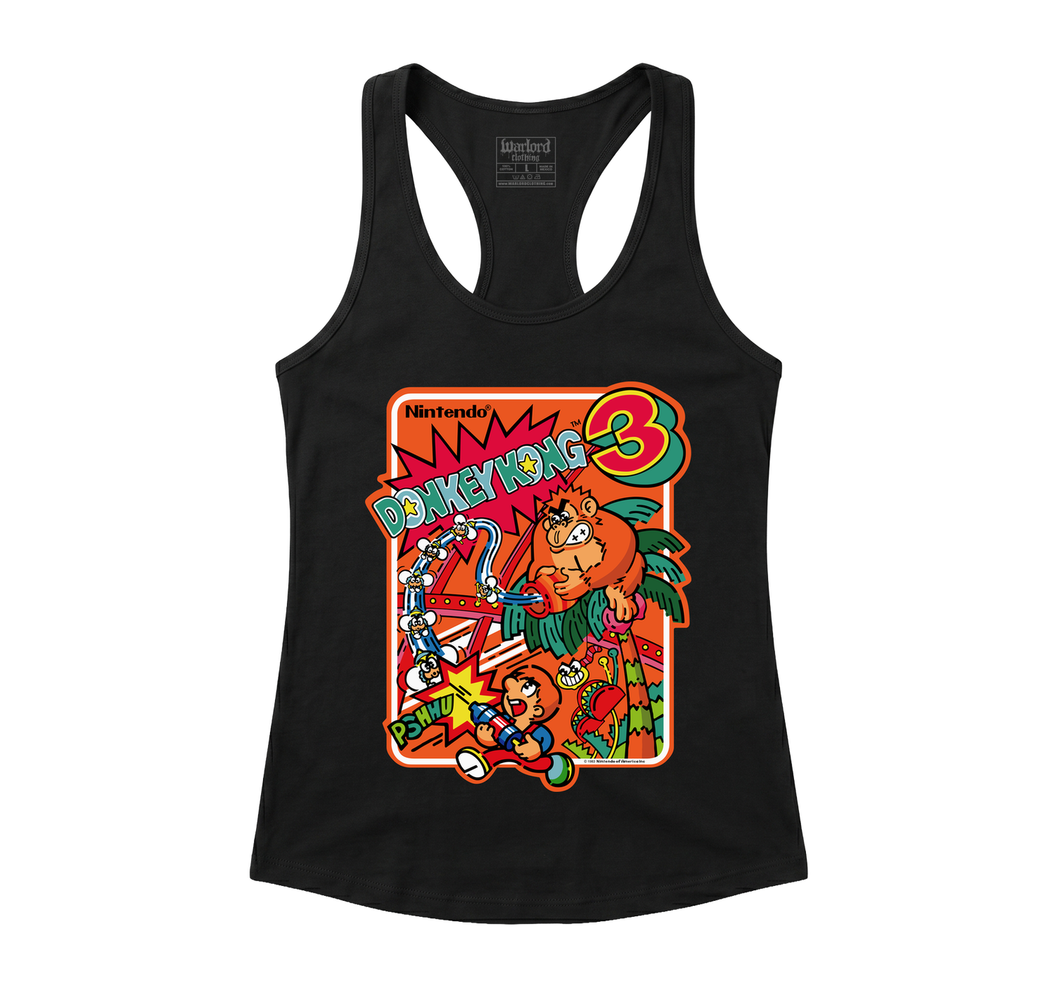 Donkey Kong 3 - Racerback Tank