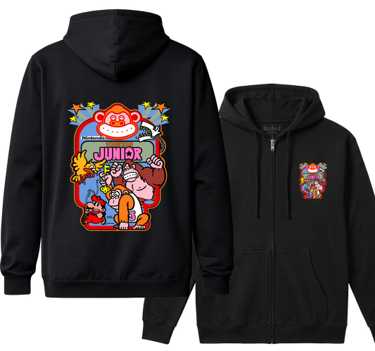 Donkey Kong Jr - Zipper Hoodie