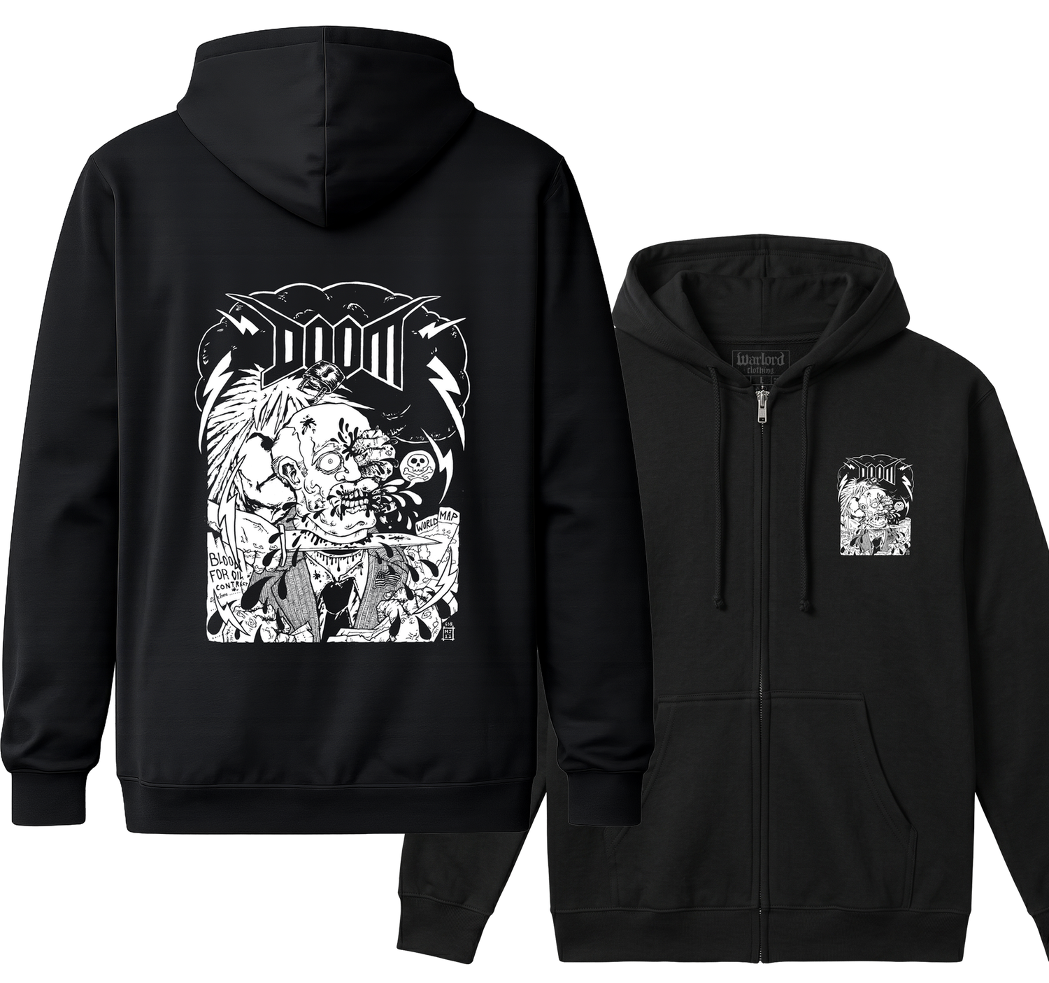 Doom - Zipper Hoodie