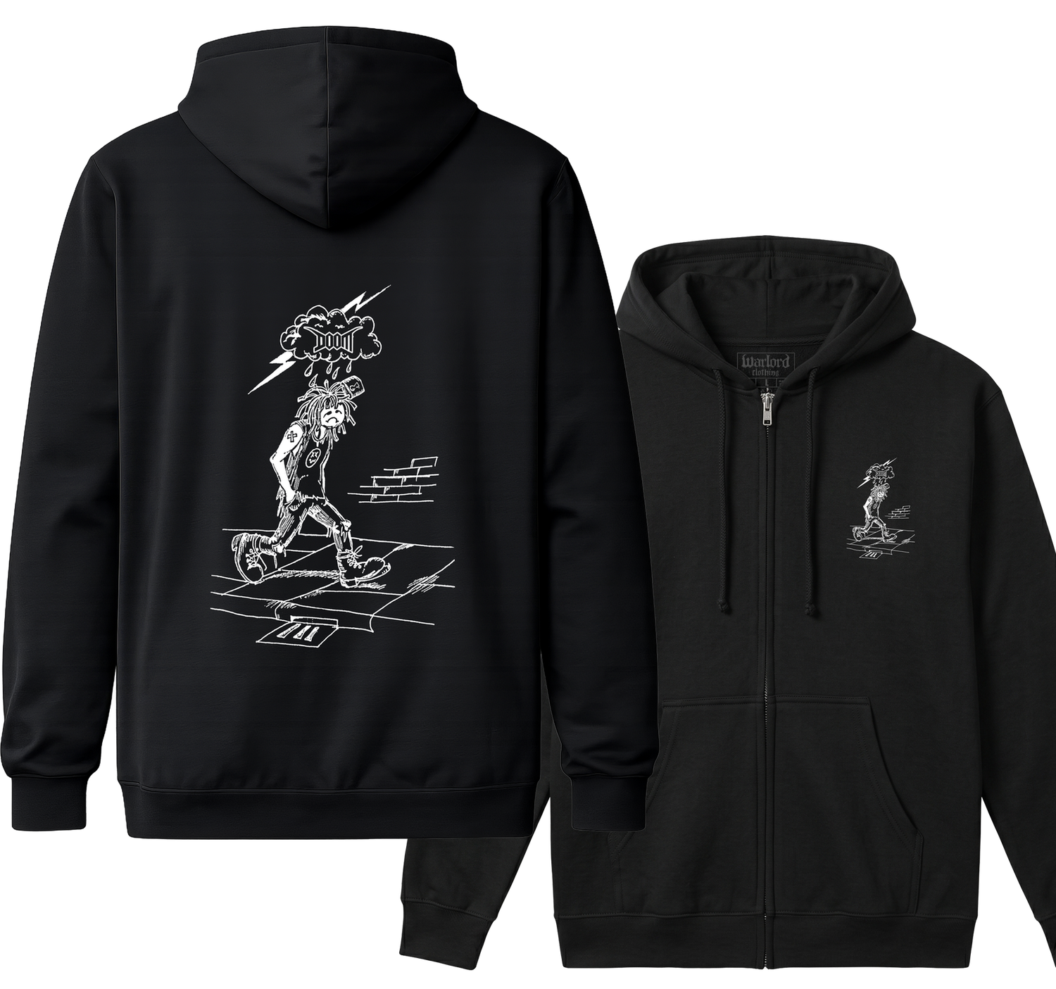 Doom - Zipper Hoodie