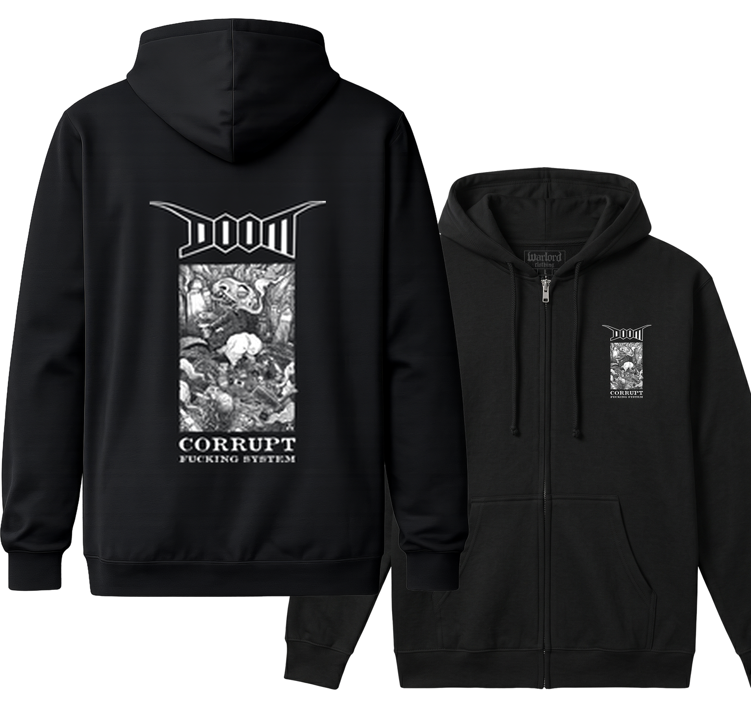 Doom - Zipper Hoodie