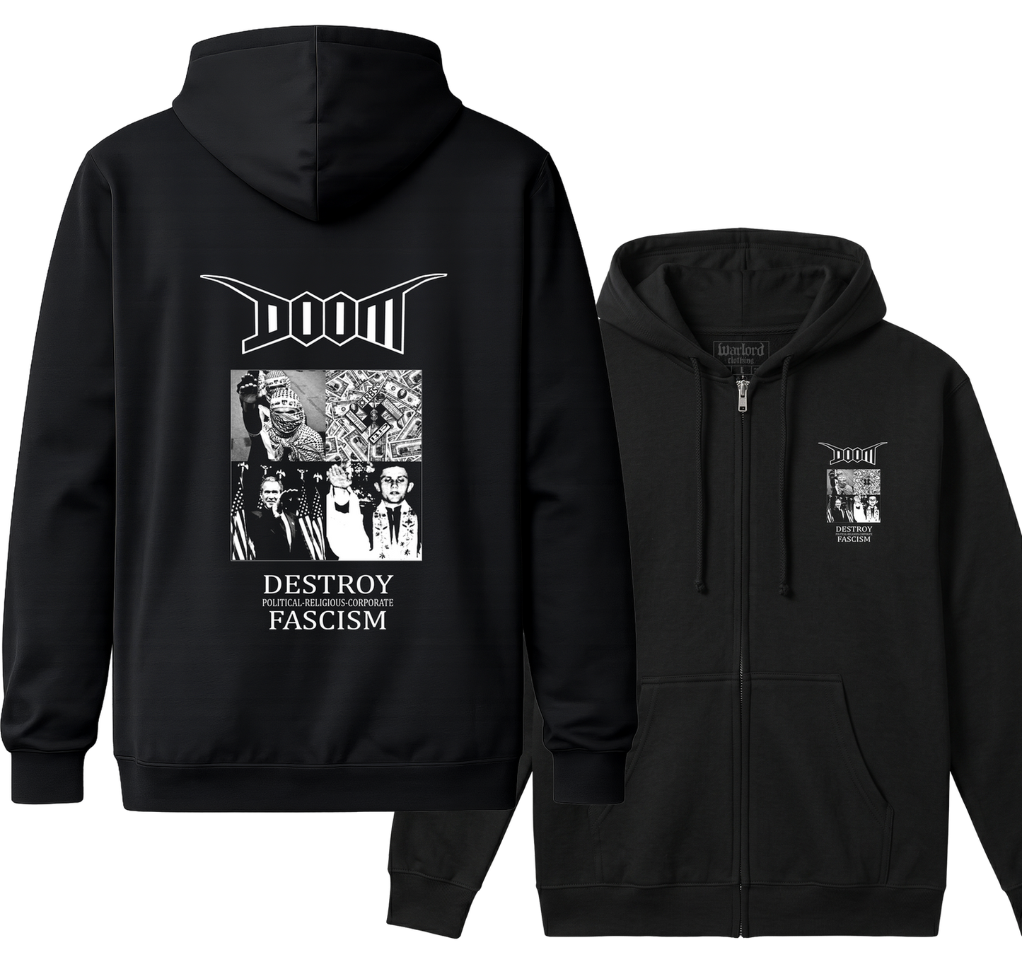 Doom - Zipper Hoodie