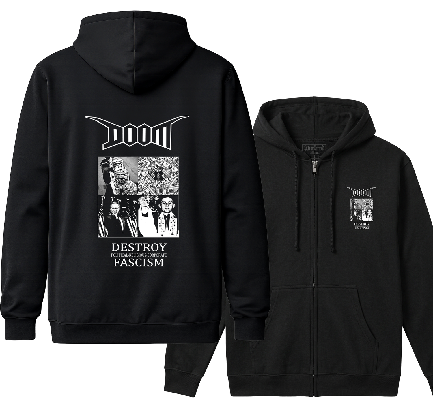 Doom - Zipper Hoodie