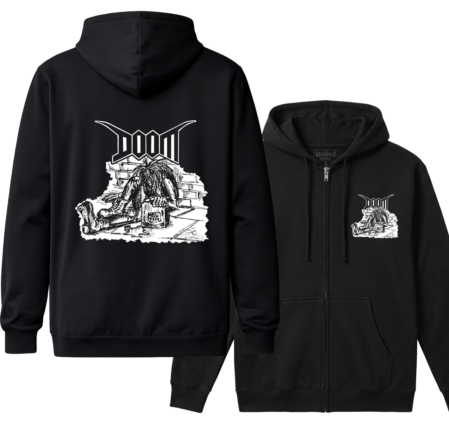 Doom - Zipper Hoodie